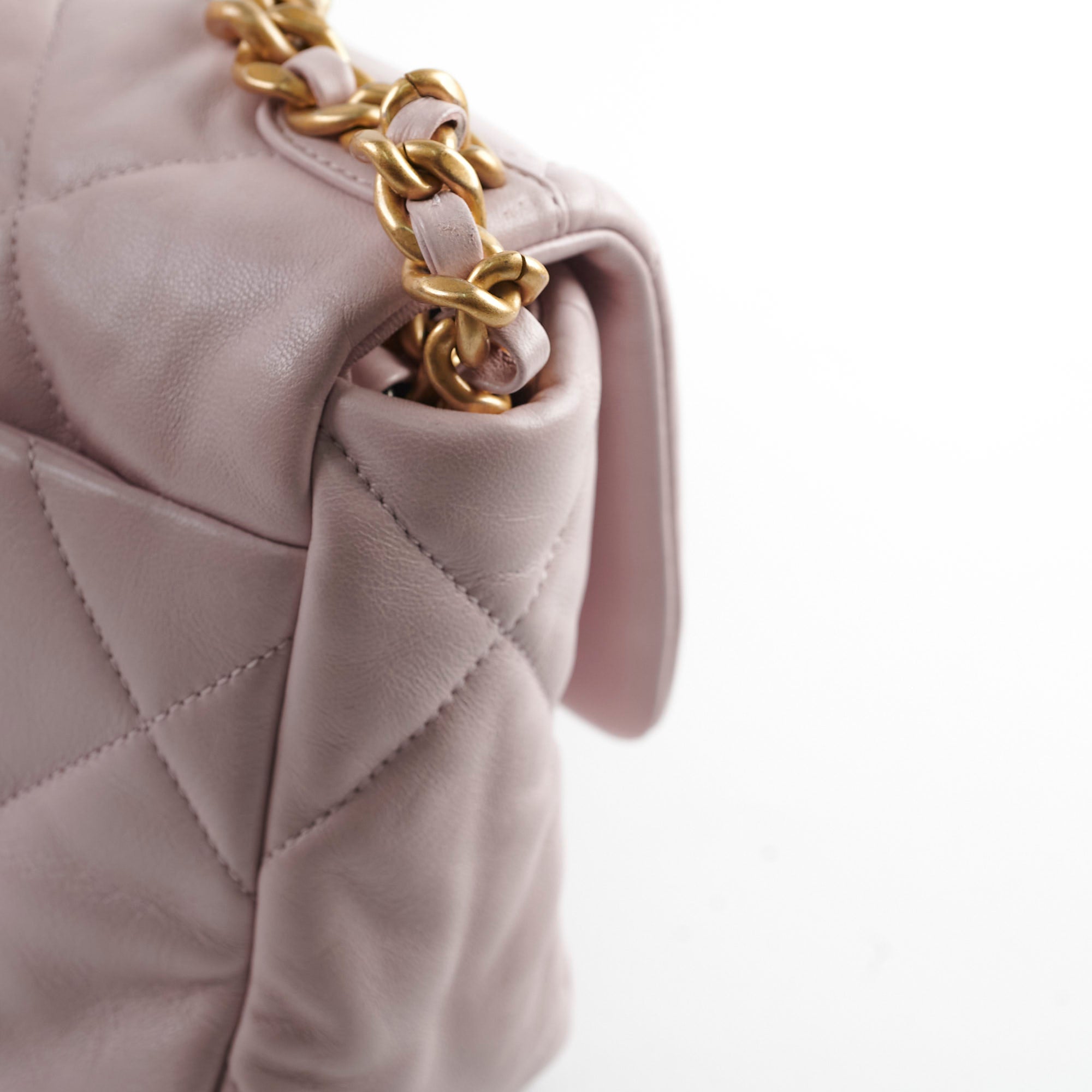 Chanel Small 19 Bag Light Pink 31 Series - Luxury Crossbody Shoulder Bag for Women, Perfect for Date Night & Special Occasions