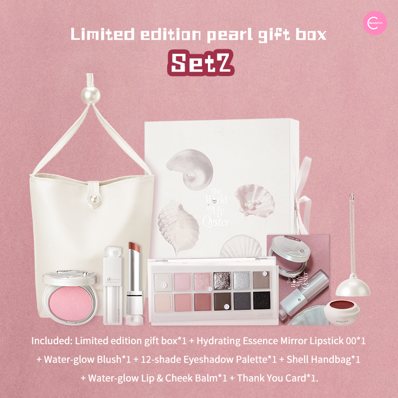 JOOCYEE Oyster Heart Limited Edition Gift Set - Luxury Makeup Collection for Women, Perfect for Valentine's Day, Anniversary & Birthday Gifts | Elegant Cosmetic Present for Her