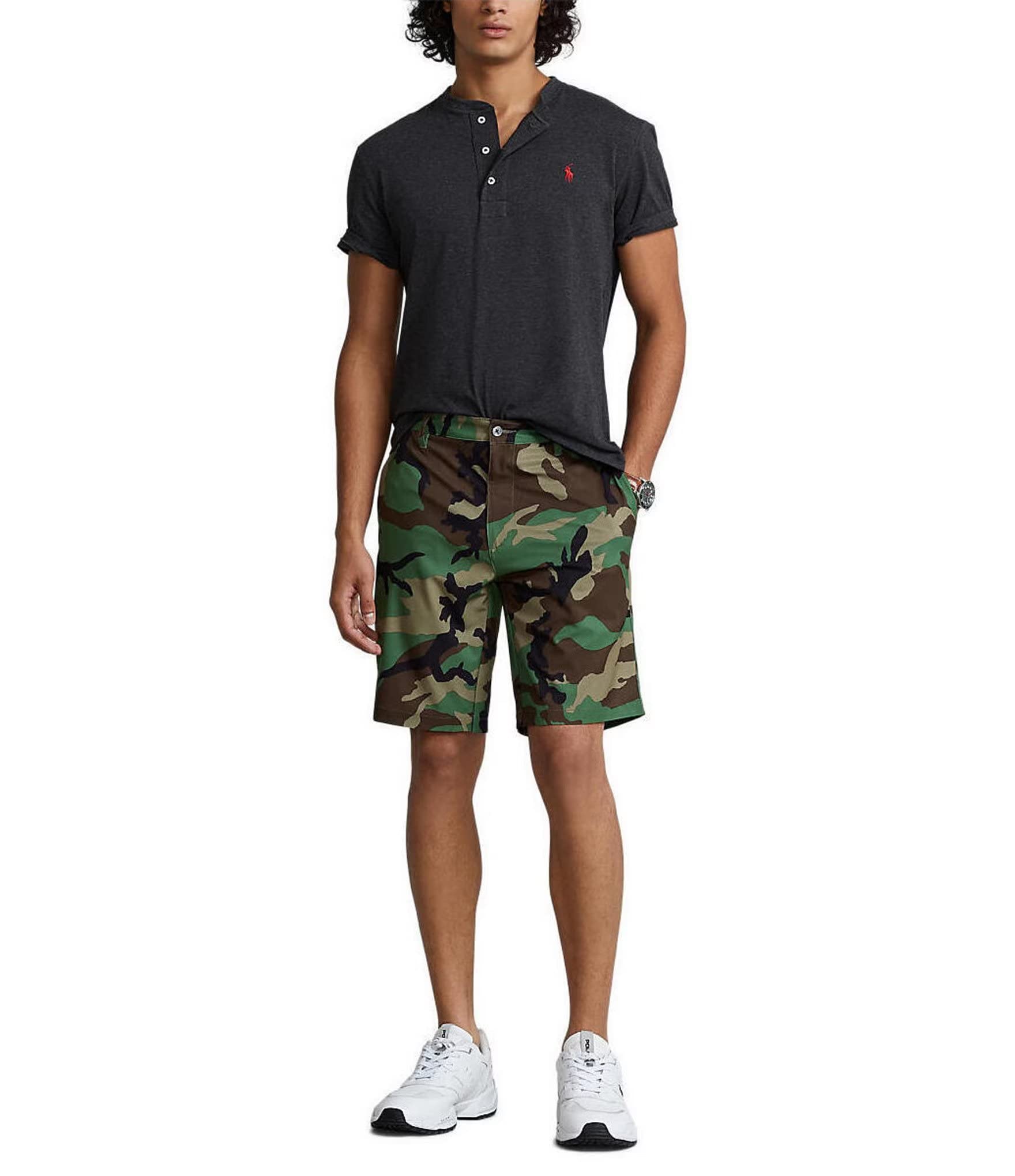 POLO RALPH LAUREN Men's Performance Stretch Beach Shorts - 9.5