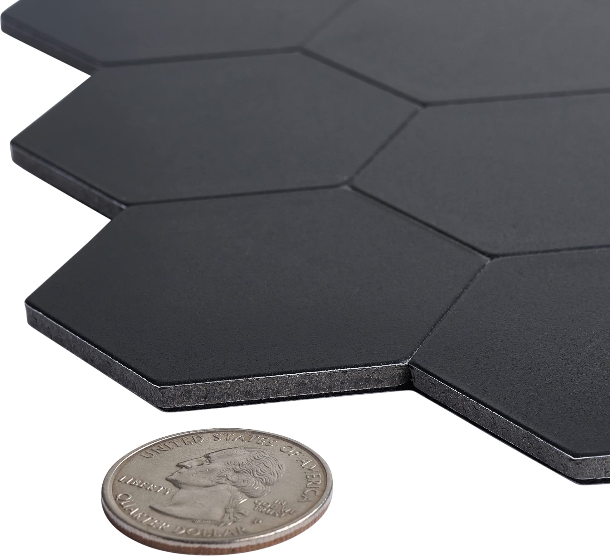 Hexagon Peel & Stick Tiles - Easy DIY Kitchen Backsplash for Home Decor