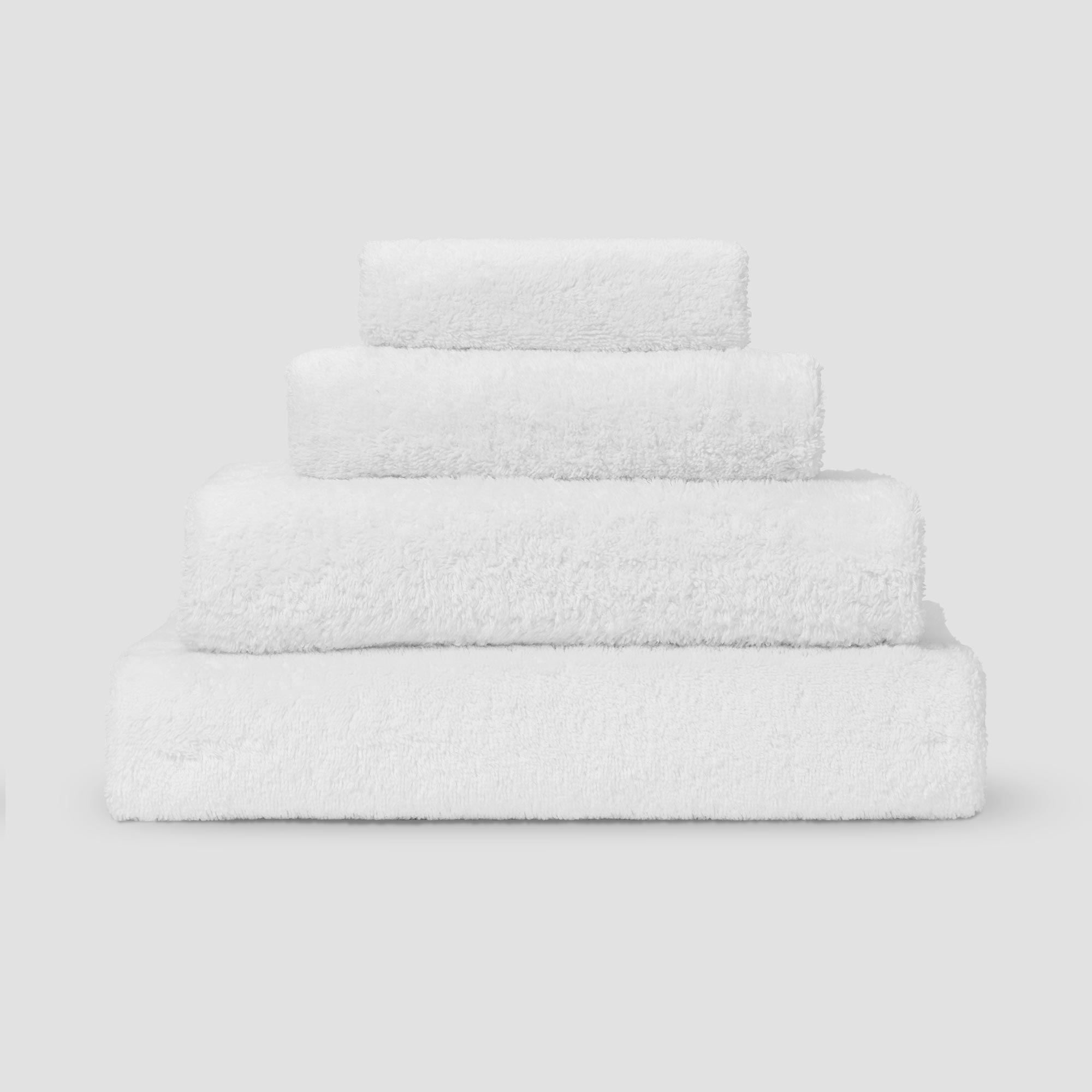 Premium White Organic Cotton Towels - Ultra Soft & Absorbent Bath & Beach Towels for Spa, Gym, Travel & Home Use