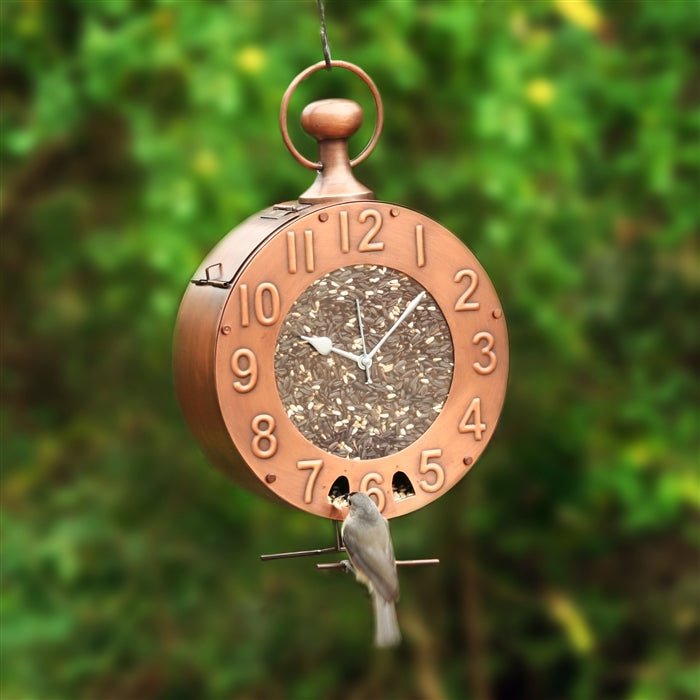 Time Fly’s Bird Feeder - Premium Outdoor Hanging Bird Feeder for Garden & Backyard - Attract Wild Birds with Durable & Weatherproof Design - Perfect for Bird Watching & Nature Lovers