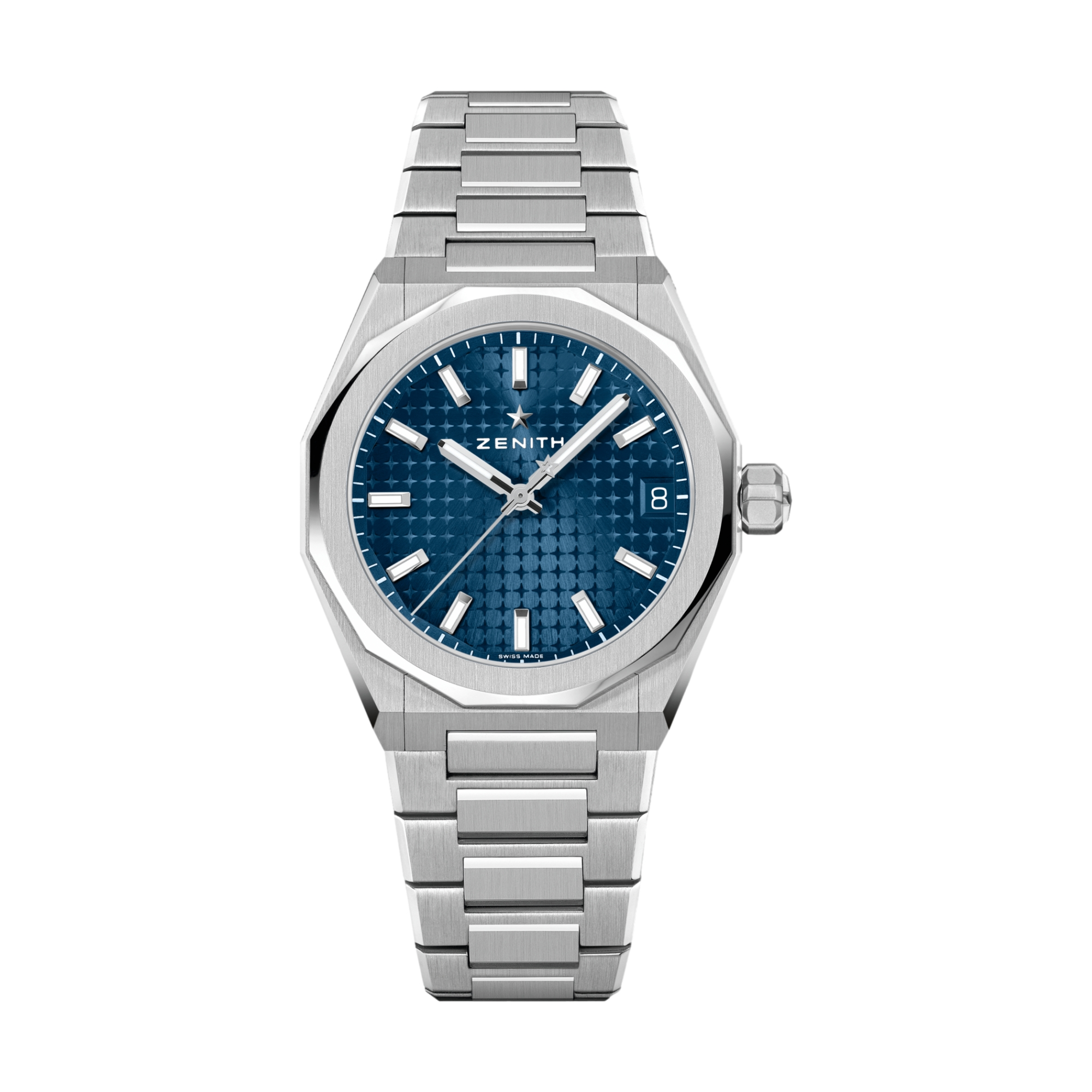 Defy Skyline 36mm Blue Watch - Luxury Swiss Automatic Timepiece for Men & Women | Perfect for Business, Formal Events & Everyday Wear