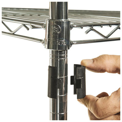 Alera® NSF Certified 4-Tier Industrial Wire Shelving Unit - 48