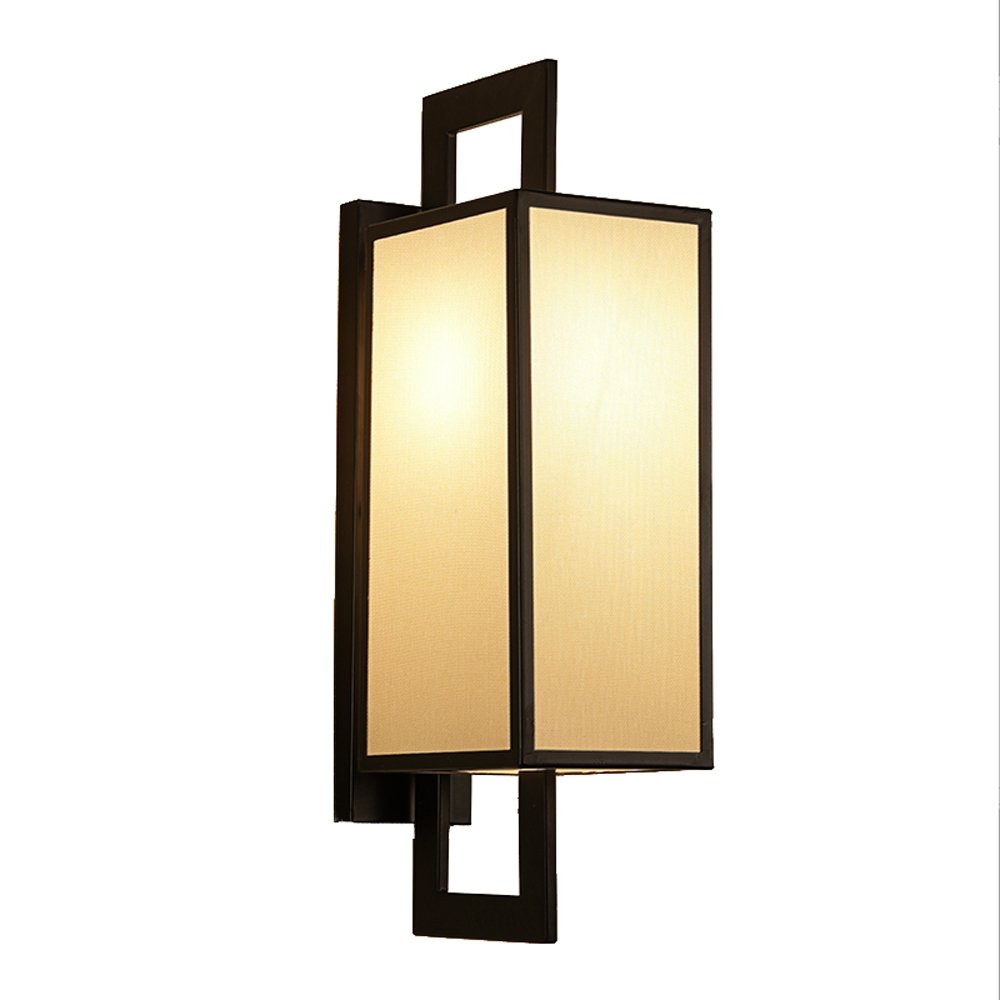Vintage Chinese Iron Wall Lamp - Retro Corridor & Aisle Lighting for Living Room, Study, Bedroom - Perfect for Ambient Lighting & Home Decor