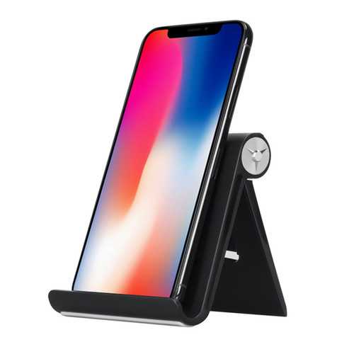 Foldable Adjustable Cable Organizer Stand for iPhone, Phone & Tablet - Desktop Holder for Neat Workspace Organization | Perfect for Office, Home & Travel Use