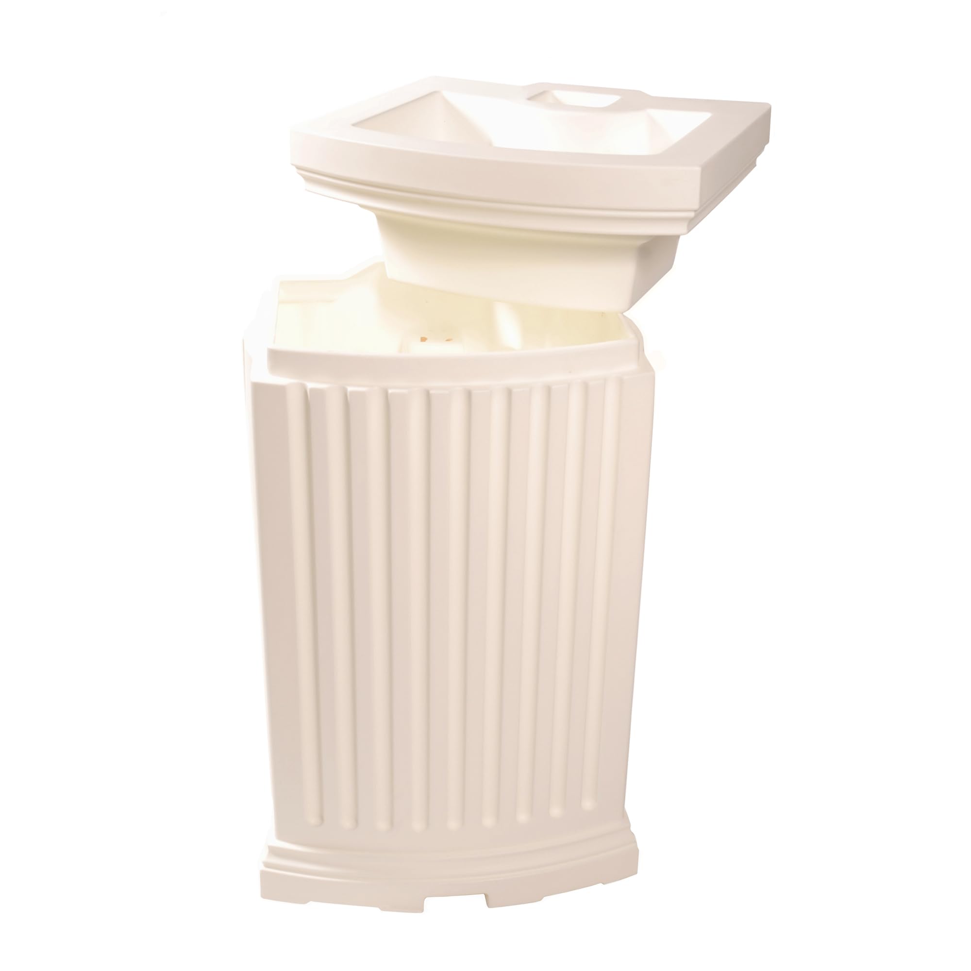 Mayne Madison Rain Barrel - 35 Gallon Water Collection System - White (9.5
