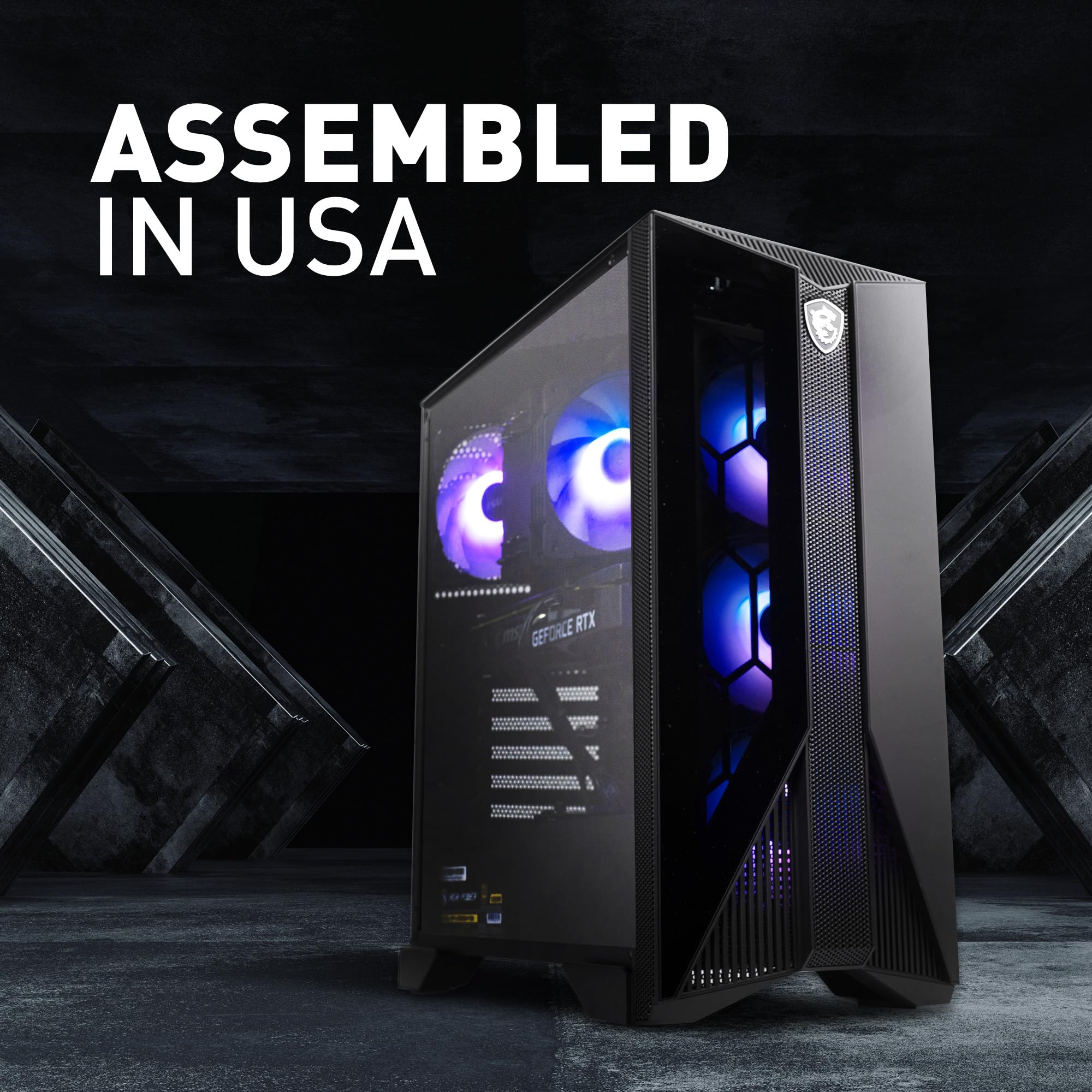 MSI Aegis ZS Gaming PC - AMD Ryzen 7, RTX 4060, 16GB RAM for Ultimate Gaming