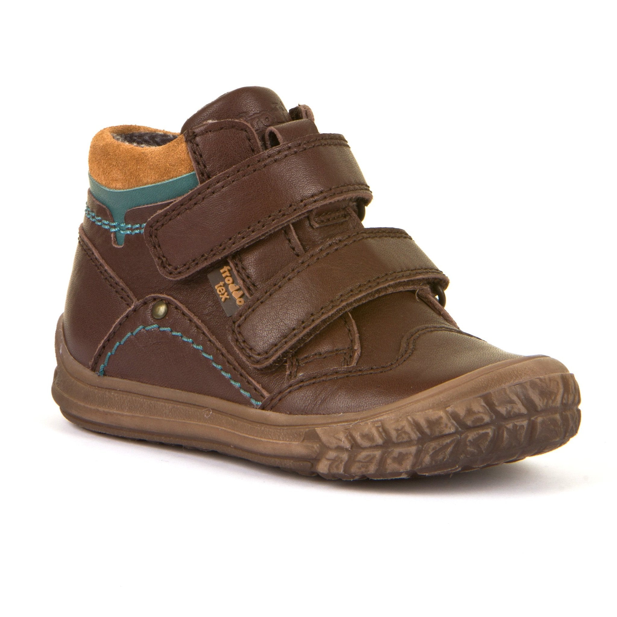 Froddo Kids' Naik Tex Ankle Boots for Boys & Girls - Brown Leather Casual Shoes | Perfect for School, Outdoor Play & Everyday Wear