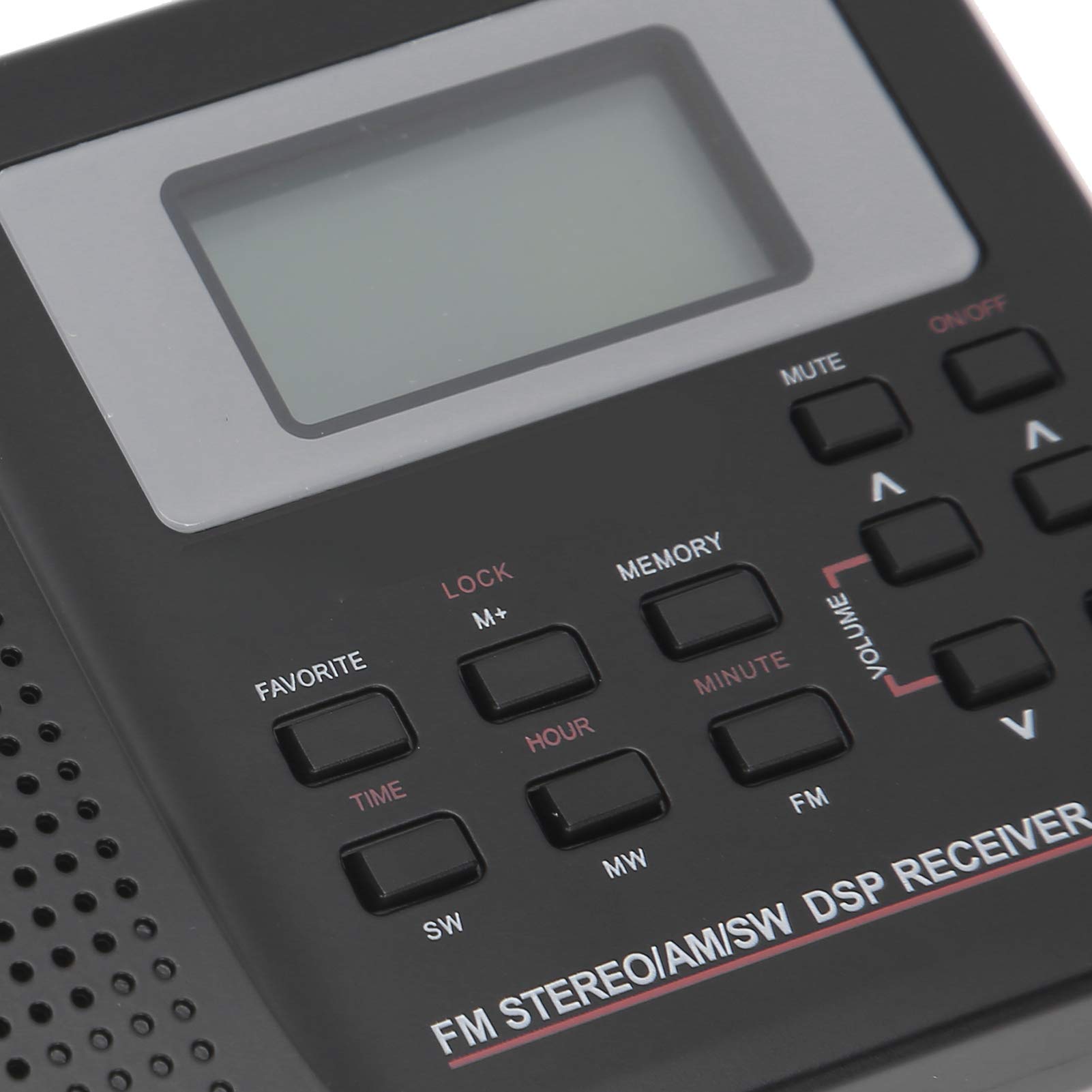 Portable CS-106 Full Band Radio - Digital AM/FM/SW/MW/LW/TV Receiver with Stereo Sound, Clock & Earphone Jack | Perfect for Travel, Camping & Emergency Use