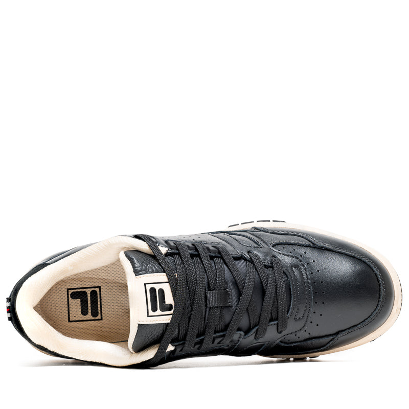 FILA Rissmo Low Lux Sneakers - Black/Brazilian Sand - Women's Casual Walking Shoes for Gym, Running & Everyday Wear