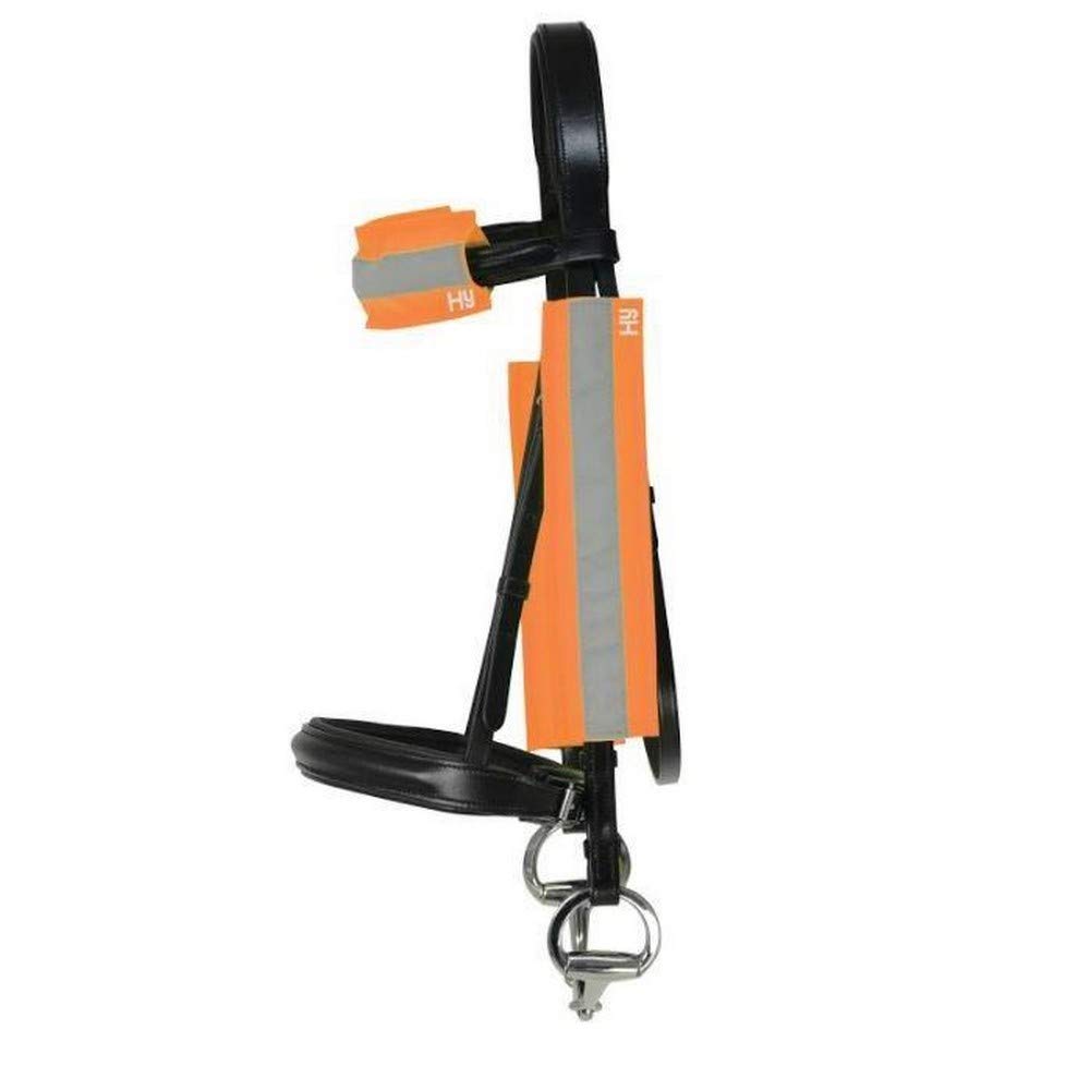 High-Visibility Reflective Bridle Bands for Horses - Night Riding Safety Gear for Equestrians & Trail Riders