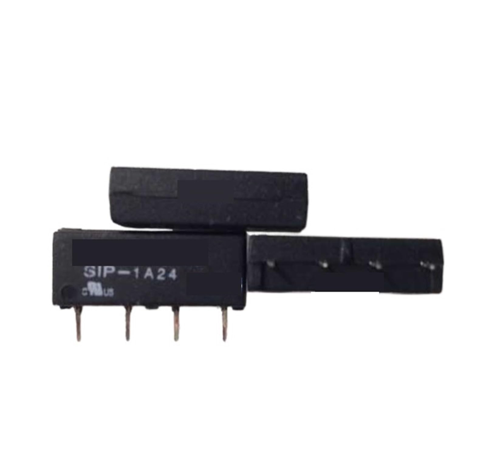 50Pcs SIP-1A24 24V Reed Relay 4 Pin Single In-Line Normally Open Switches - Perfect for Industrial Control, Security Systems & DIY Electronics Projects
