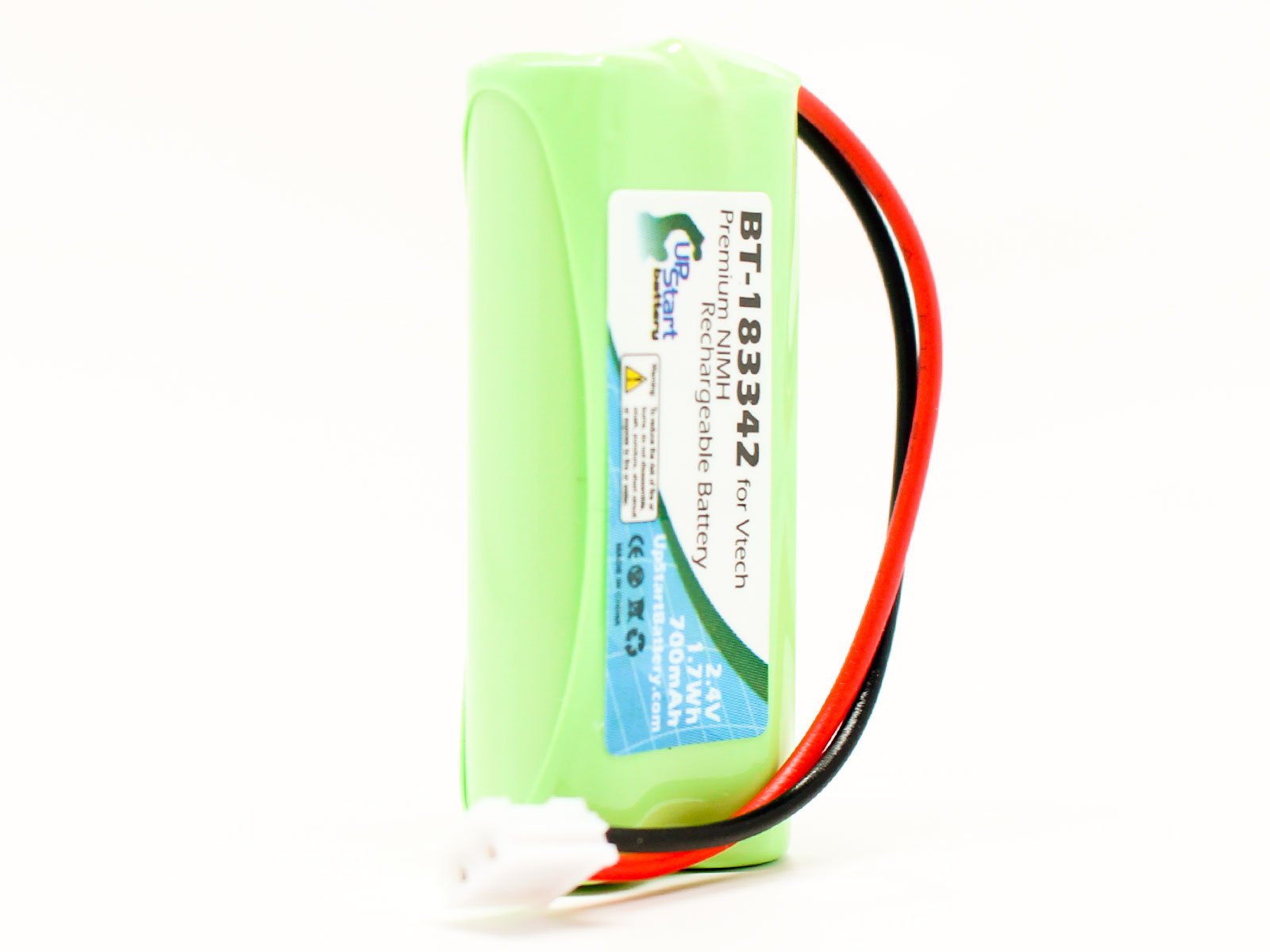 2 Pack AT&T CRL82312 Replacement Battery - 700mAh 2.4V Ni-MH Rechargeable Battery for AT&T Cordless Phones - Perfect for Home & Office Communication Devices