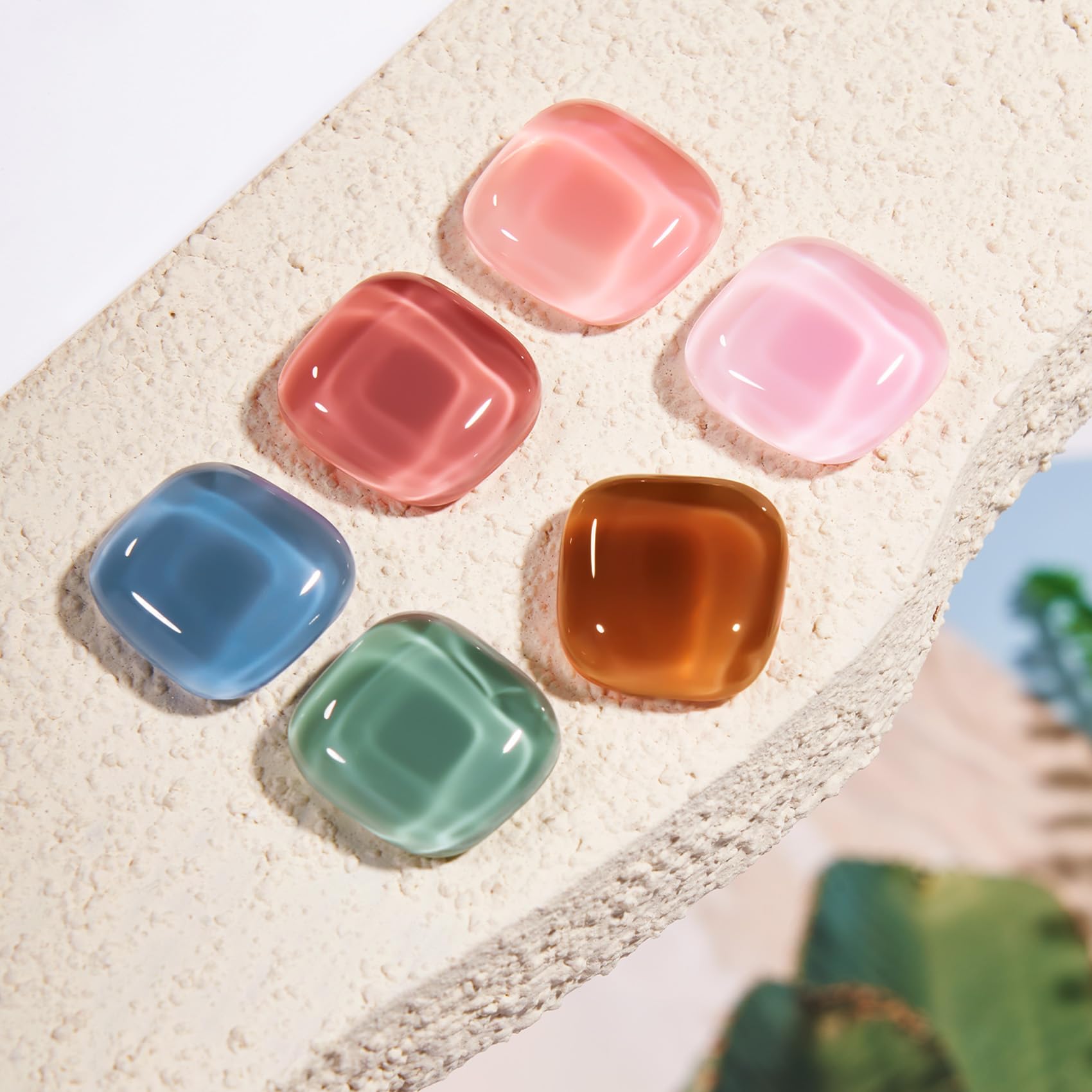 MAYCHAO 15ML Jelly Sheer Tortoise Shell Gel Nail Polish - Transparent Hot Cocoa Amber UV LED Soak Off Gel Polish for DIY Manicure at Home & Salon (0.5 OZ) | Perfect for Nail Art, French Tips & Everyday Wear