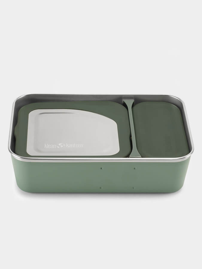 Klean Kanteen Rise Food Box Family Set - BPA-Free Stainless Steel Lunch Containers for Kids & Adults - Perfect for School, Work, Picnics & Outdoor Adventures