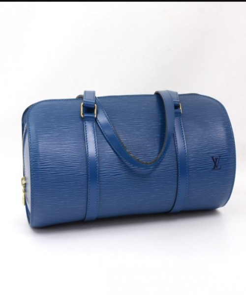 LV Soufflot Bag Black Epi Leather - Luxury Designer Handbag for Women | Perfect for Work, Travel & Evening Events