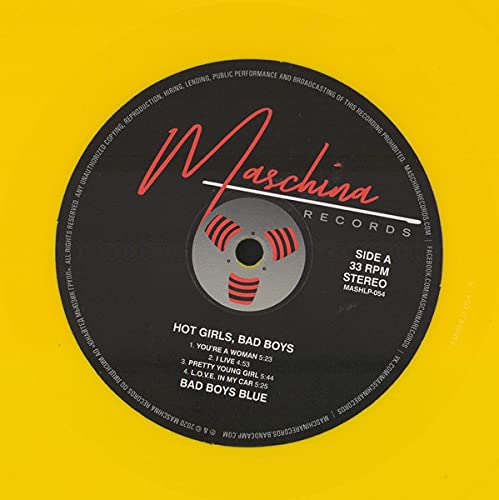 HOT GIRLS, BAD BOYS - YELLOW VINYL RECORD | Limited Edition Collectible LP | Perfect for Music Lovers & Vinyl Enthusiasts | Great for Home Decor, Parties & Gifts