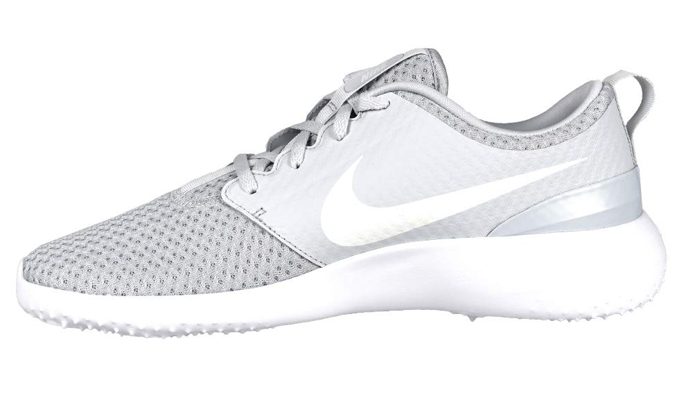 Nike Men's Roshe G Golf Shoes - Platinum, Size 10 | Comfortable & Lightweight Golf Footwear for Walking Courses | Perfect for Golfers & Casual Wear