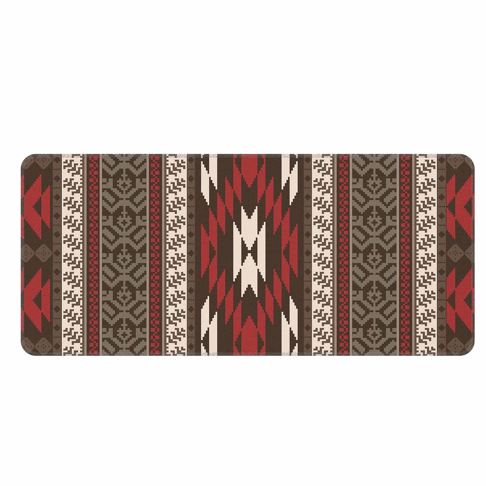 Navajo Aztec Style Desk Pad - Non-Slip Mouse Pad & Writing Mat (35.4