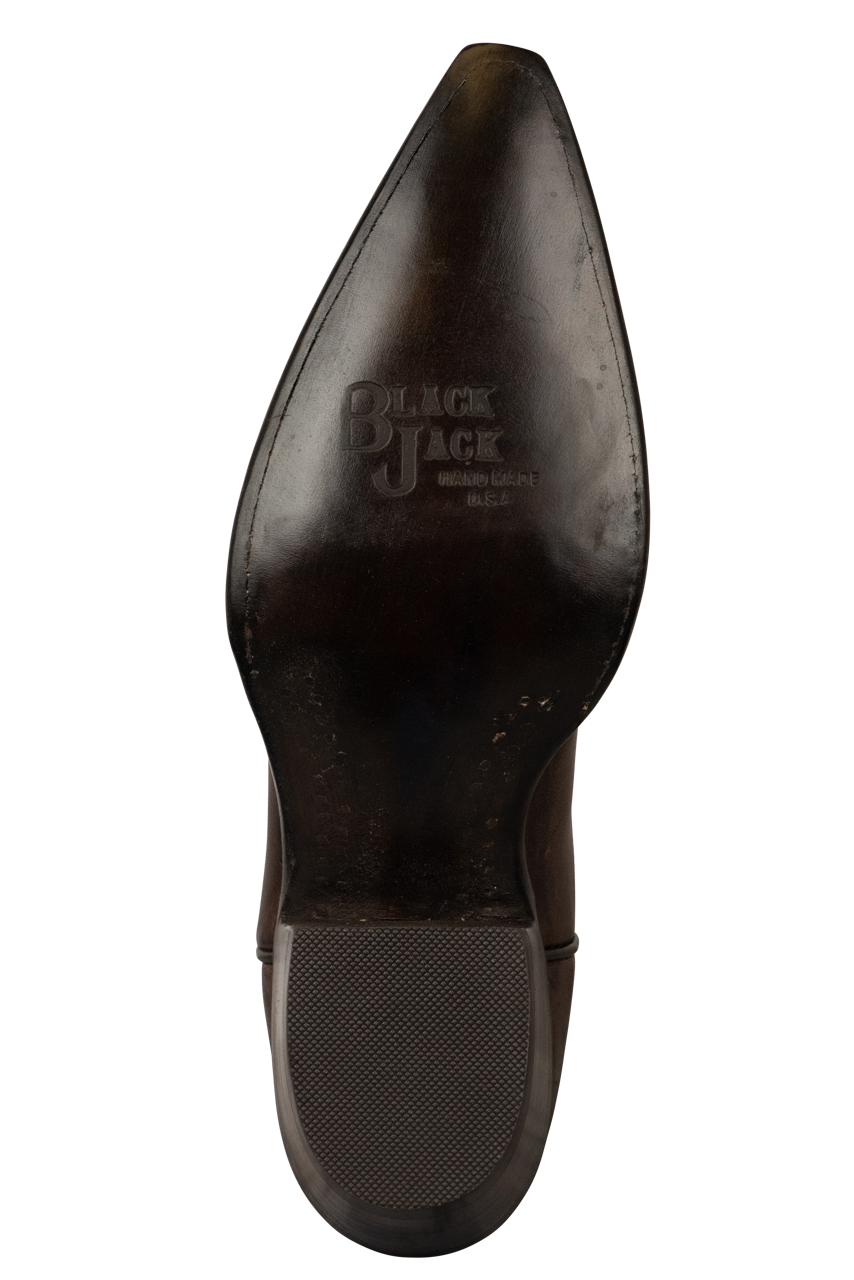 Black Jack Women's Mad Dog Cowgirl Boots - Burnished Brown Western Boots for Women | Stylish & Comfortable Cowgirl Boots for Riding, Country Music Festivals & Western Fashion