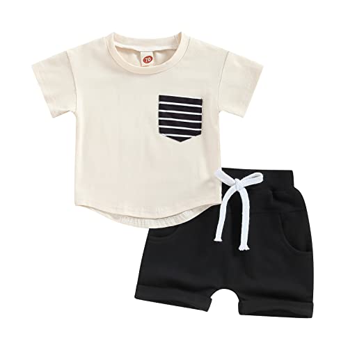 Stripe Pocket Apricot