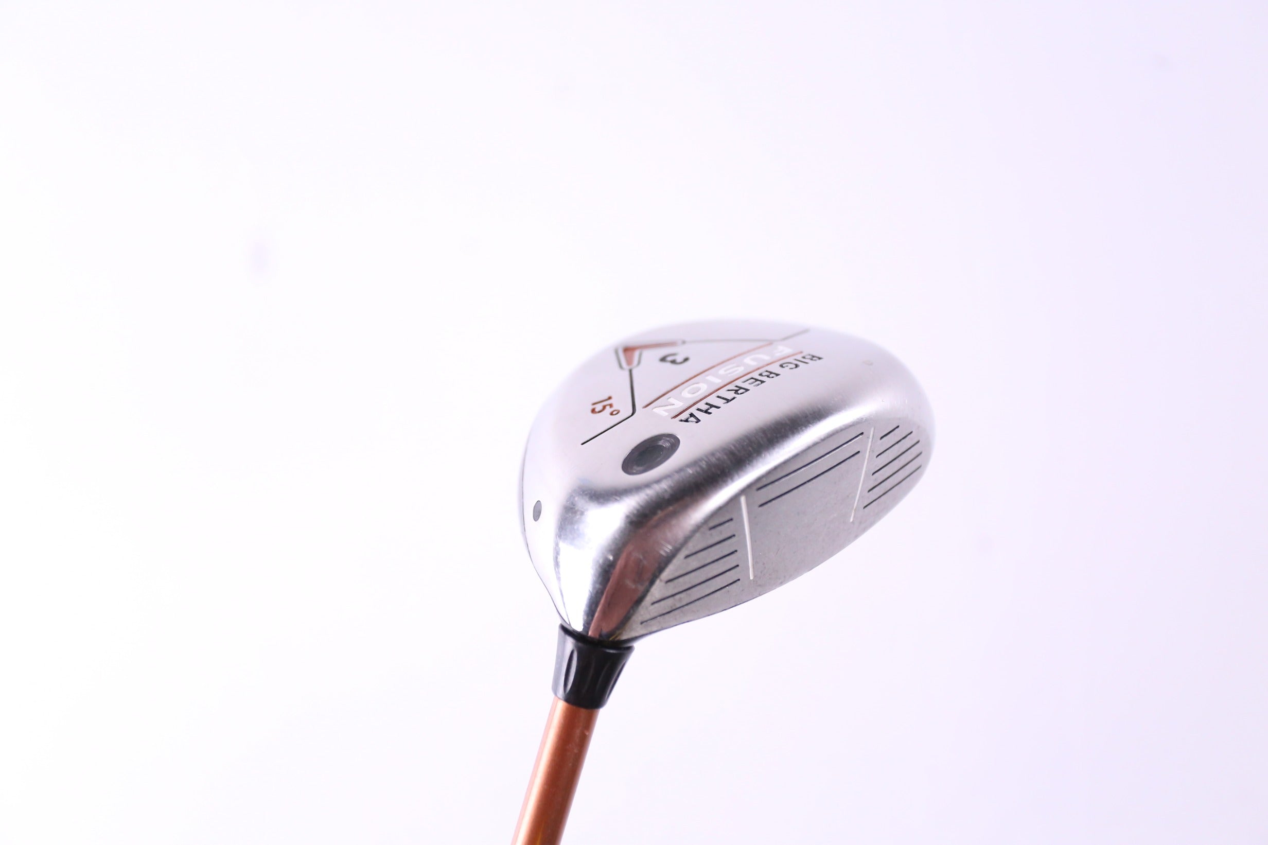 Used Callaway Big Bertha Fusion 2005 3 Wood Golf Club - Right Handed 15° Ladies Flex - Perfect for Women Golfers on the Course