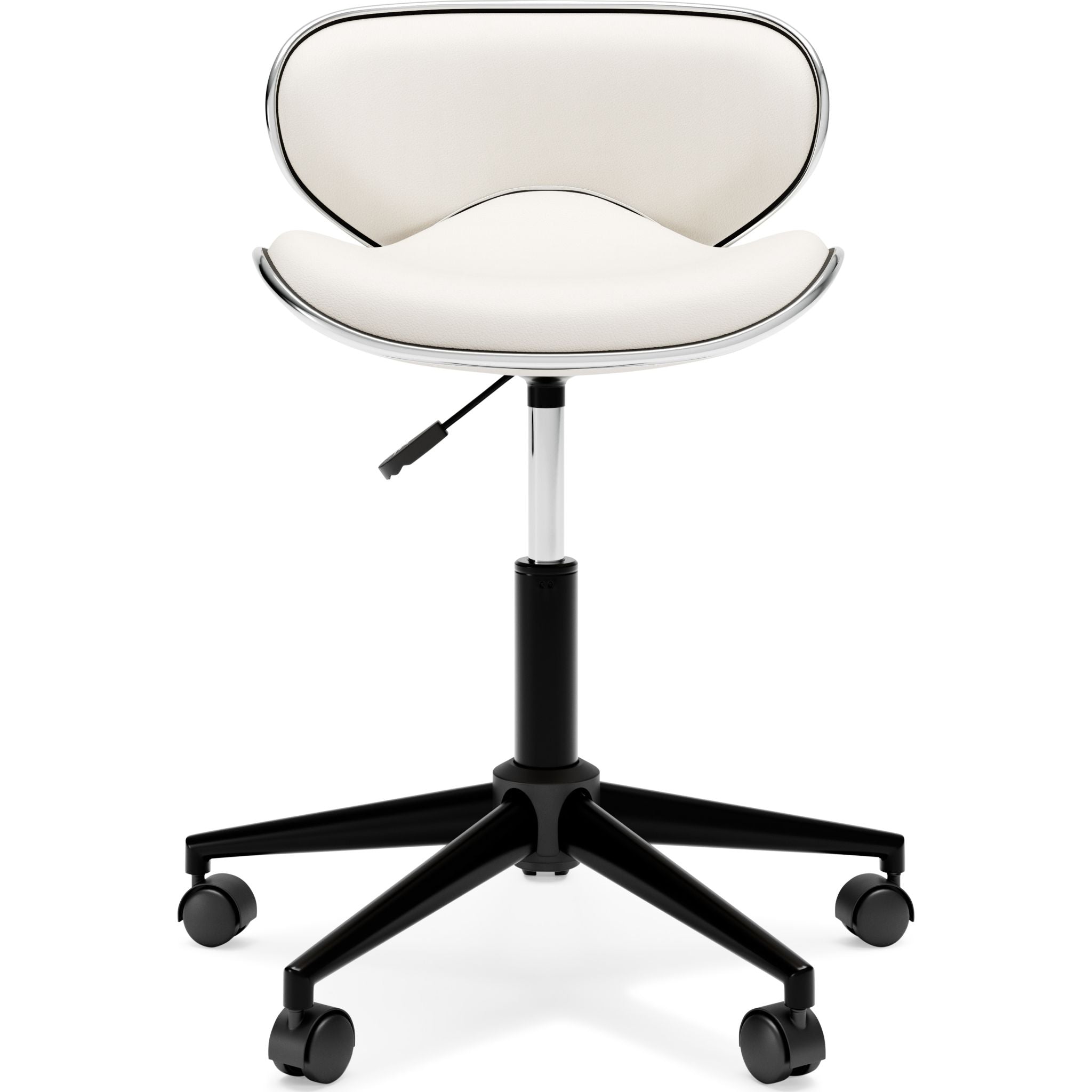 Beauenali Ergonomic Office Chair - Adjustable Height, White - Perfect for Home Office, Gaming & Workspace Comfort