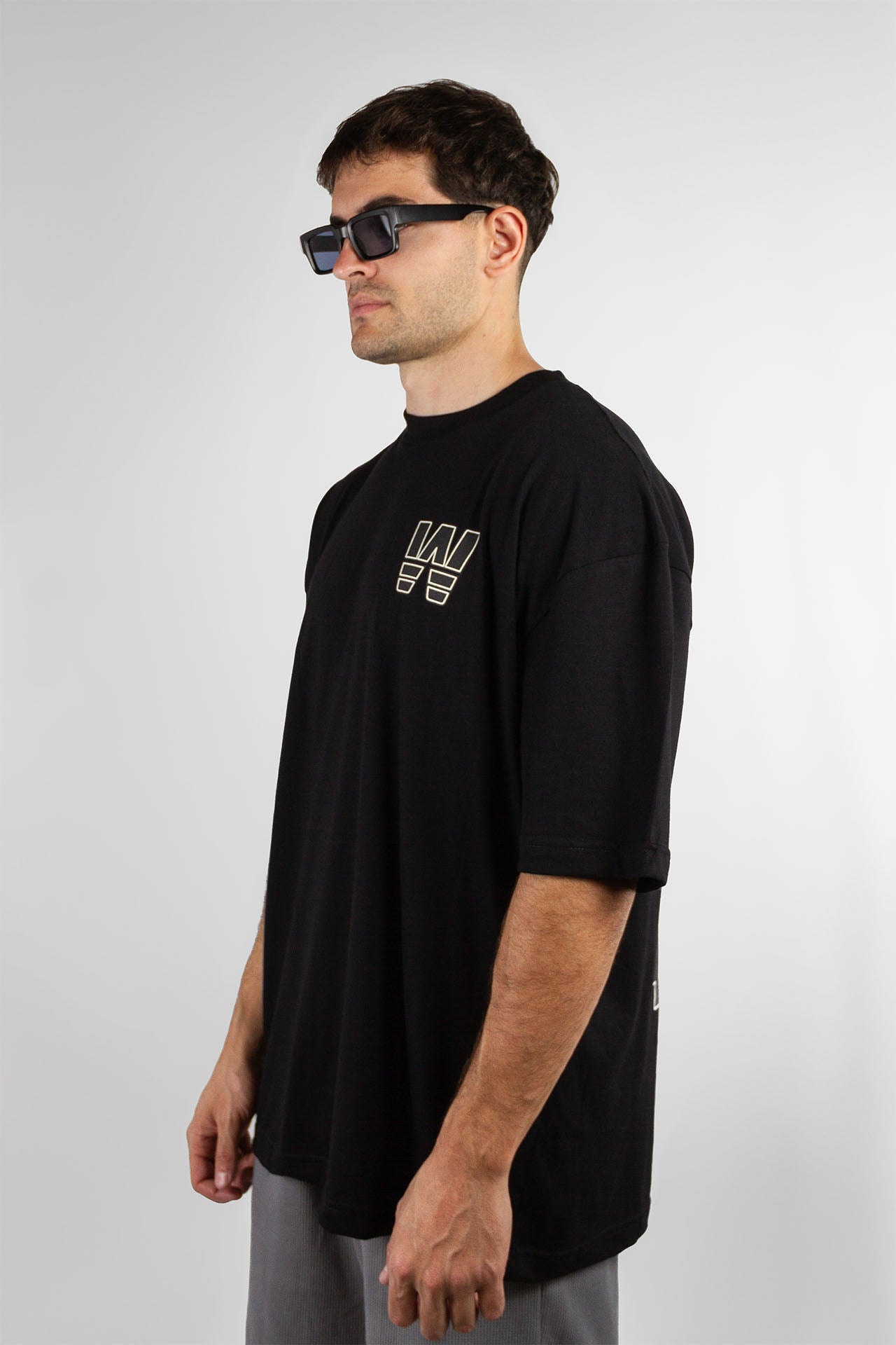 OCN Men's Tribute Black T-Shirt (B3) - Comfortable Casual Wear for Everyday, Gym & Street Style