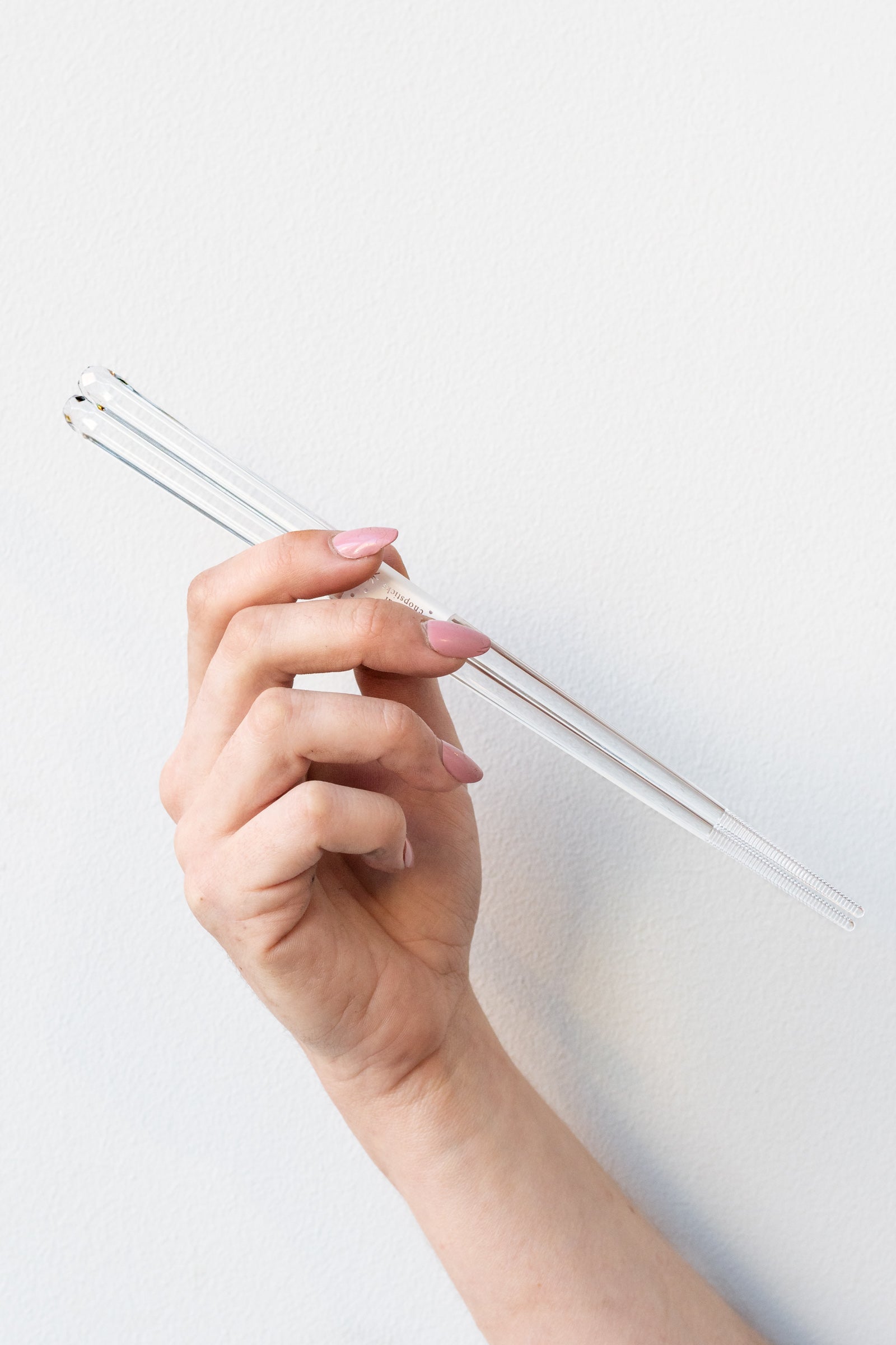 Clear Acrylic Chopsticks Set - Durable & Stylish Asian Kitchen Utensils for Sushi, Noodles, and Home Dining
