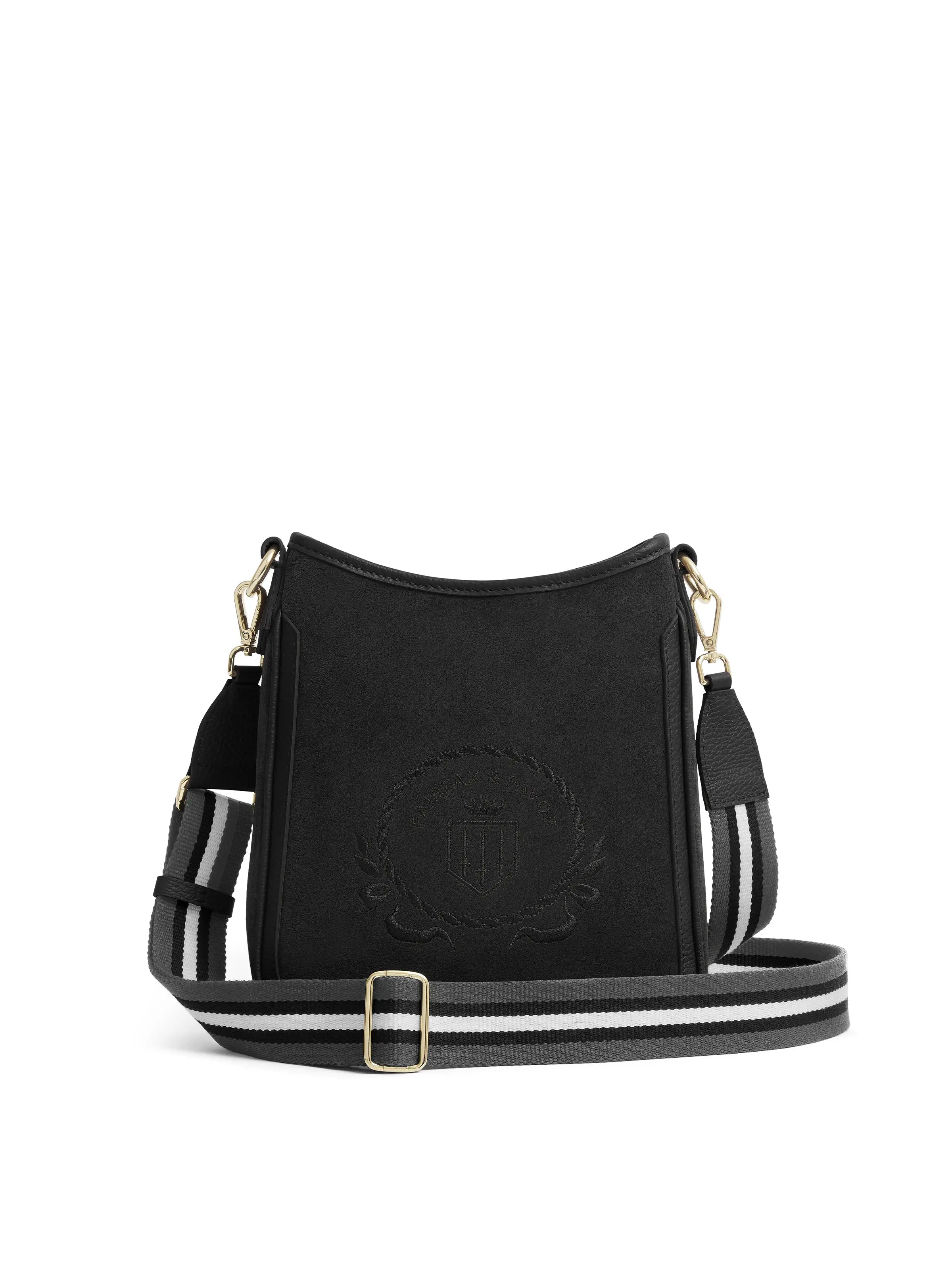 Premium Richmond Messenger Bag for Men & Women - Stylish & Durable Black Crossbody Bag - Perfect for Work, Travel & Everyday Use