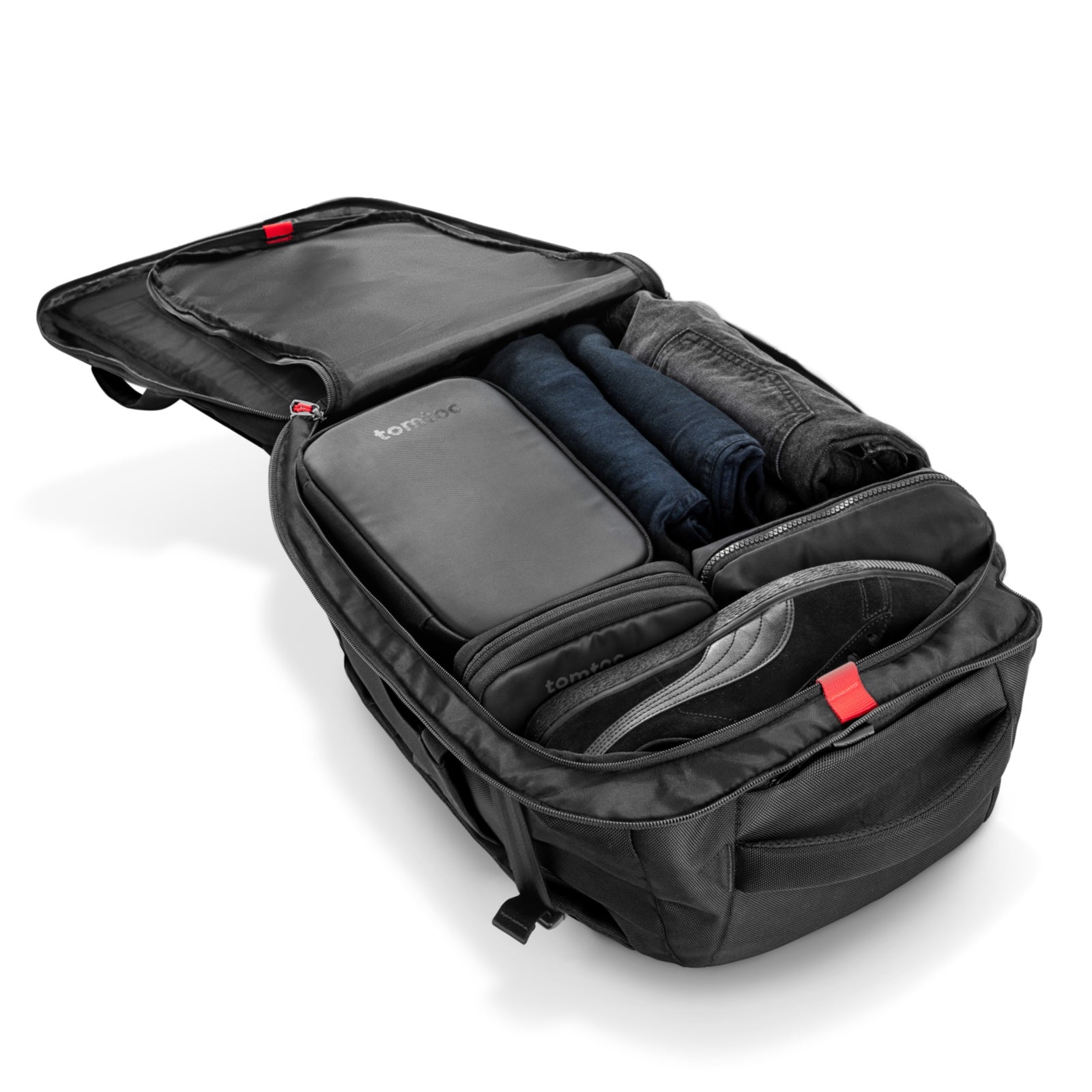 Navigator T66 Travel Laptop Backpack - Lightweight Water-Resistant 15.6 Inch Business Backpack with USB Charging Port - Perfect for Commuting, Air Travel & College Students