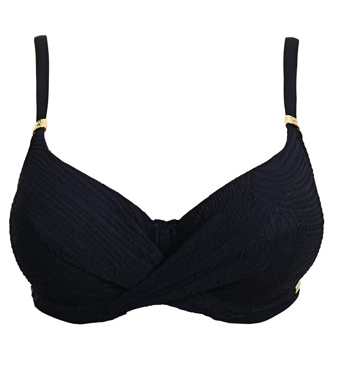 Fantasie Women's Ottawa Wrap Full Cup Bikini Top - Supportive Swimwear for Beach, Pool & Vacation | Plus Size Swim Tops for Women