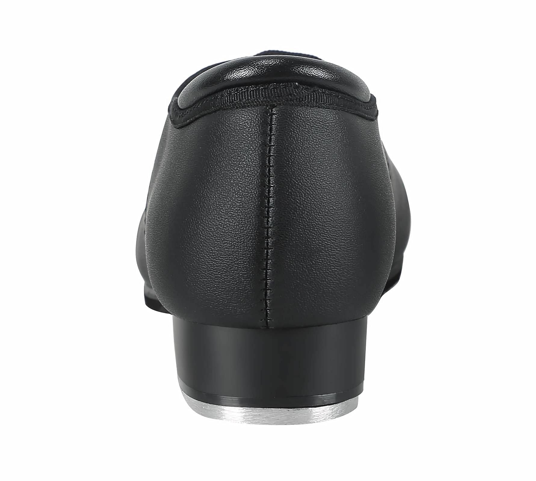 Dynadans Manmade Leather Slip-On Tap Dance Shoes for Women & Men - Perfect for Practice, Performances, and Social Dancing