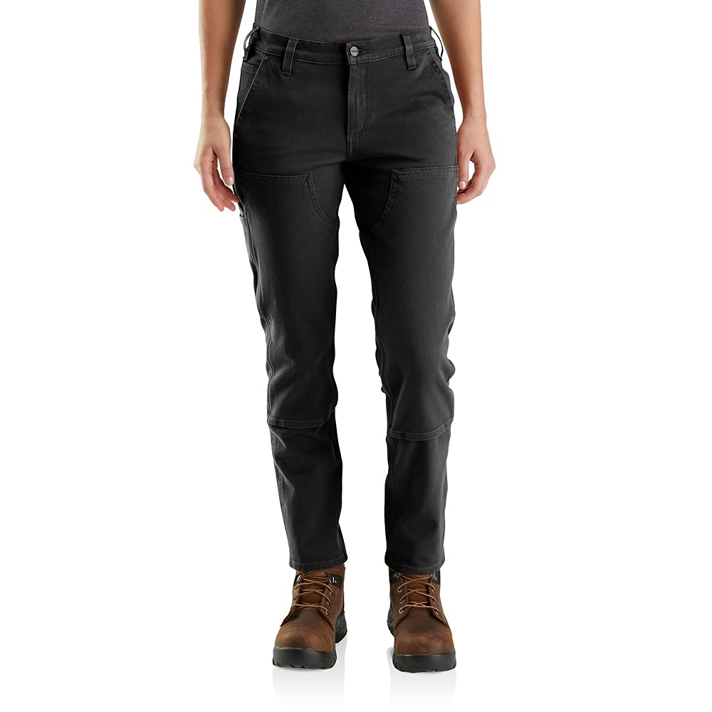 Carhartt Women's Rugged Flex Twill Work Pants - Durable & Comfortable for Construction, Landscaping & Outdoor Jobs