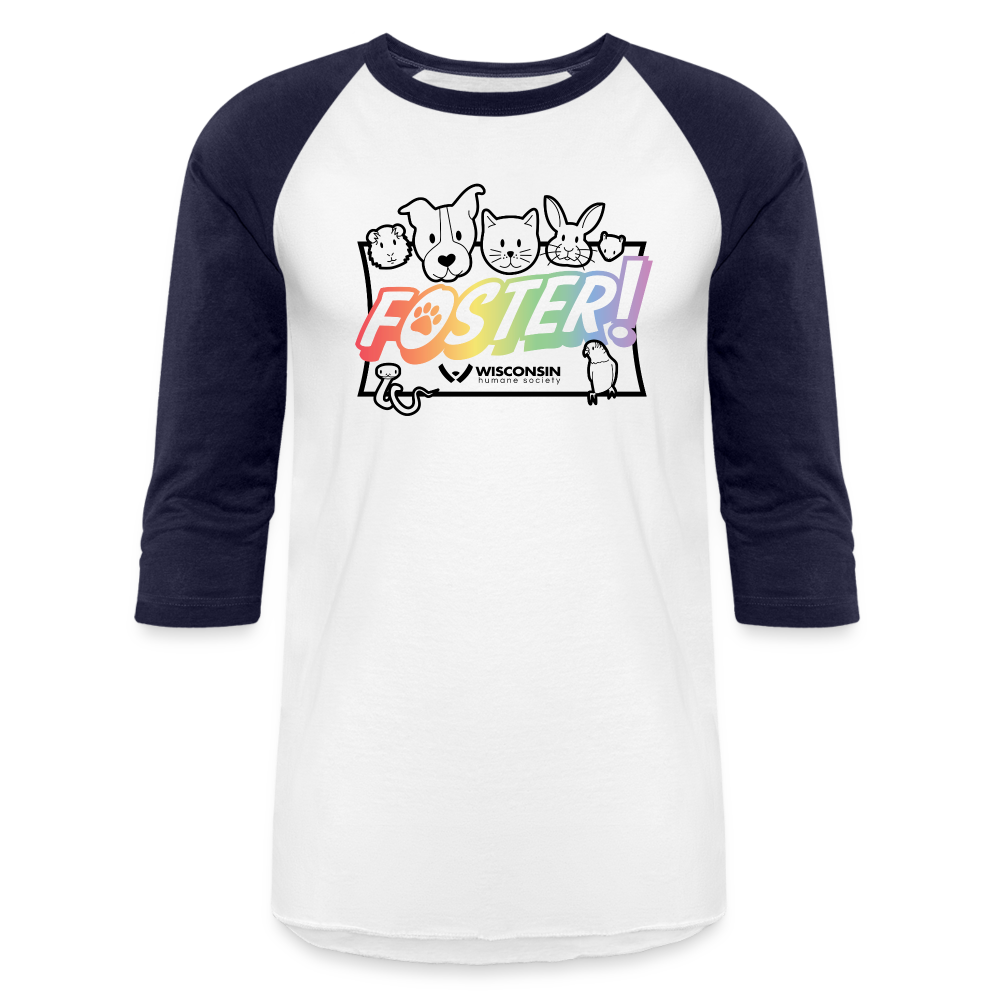 Foster Pride Baseball T-Shirt - Comfortable Cotton Tee for Men & Women - Perfect for Games, Practice & Casual Wear