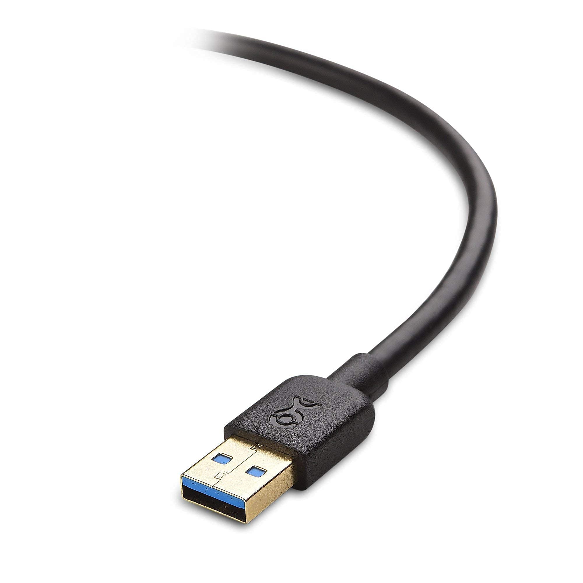 15ft USB 3.0 Cable Male to Male & 10ft USB Extension Cable - High Speed Data Sync & Charging for PC, Laptop, Printer, Hard Drive, TV & More - Cable Matters (Black)