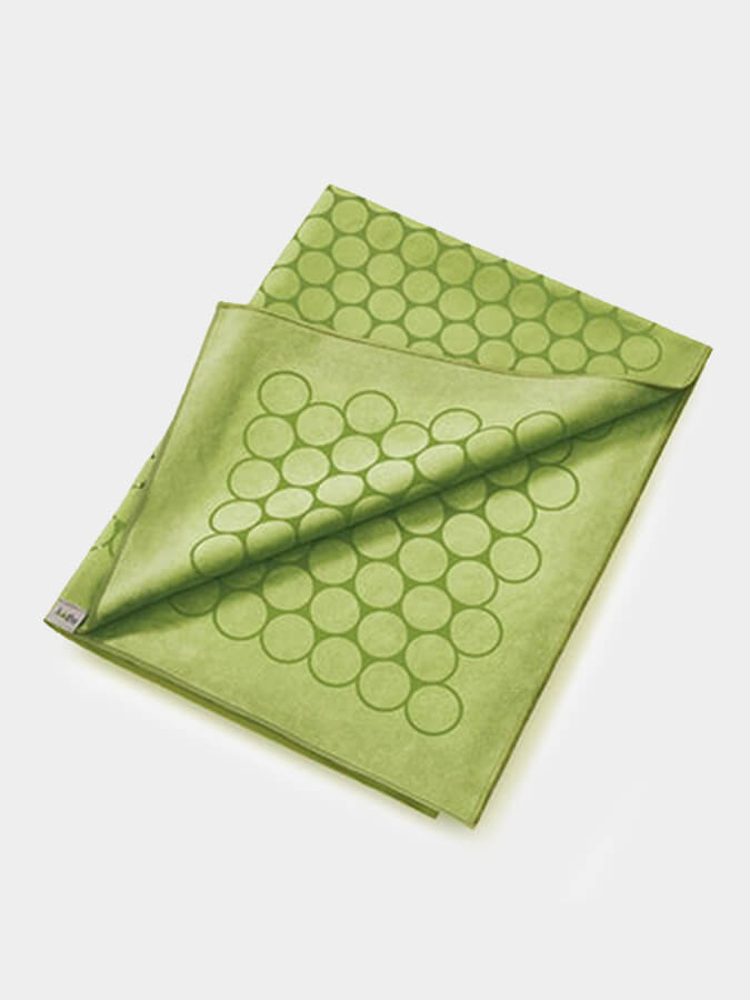 Non-Slip Agoy Gecko Touch Yoga Towel - Ultra Absorbent & Eco-Friendly for Hot Yoga, Pilates & Workouts - Perfect for Grip & Sweat Control in Studios or Home Gym
