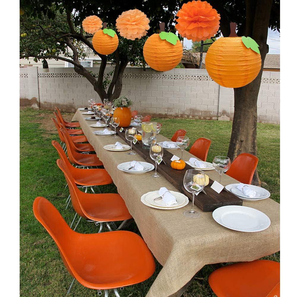 CHRORINE Fall Home Decor - Little Baby Pumpkin Party Decorations for 1st Birthday & Baby Shower | Autumn Classroom & Office Decor for Thanksgiving, Halloween, and Seasonal Celebrations