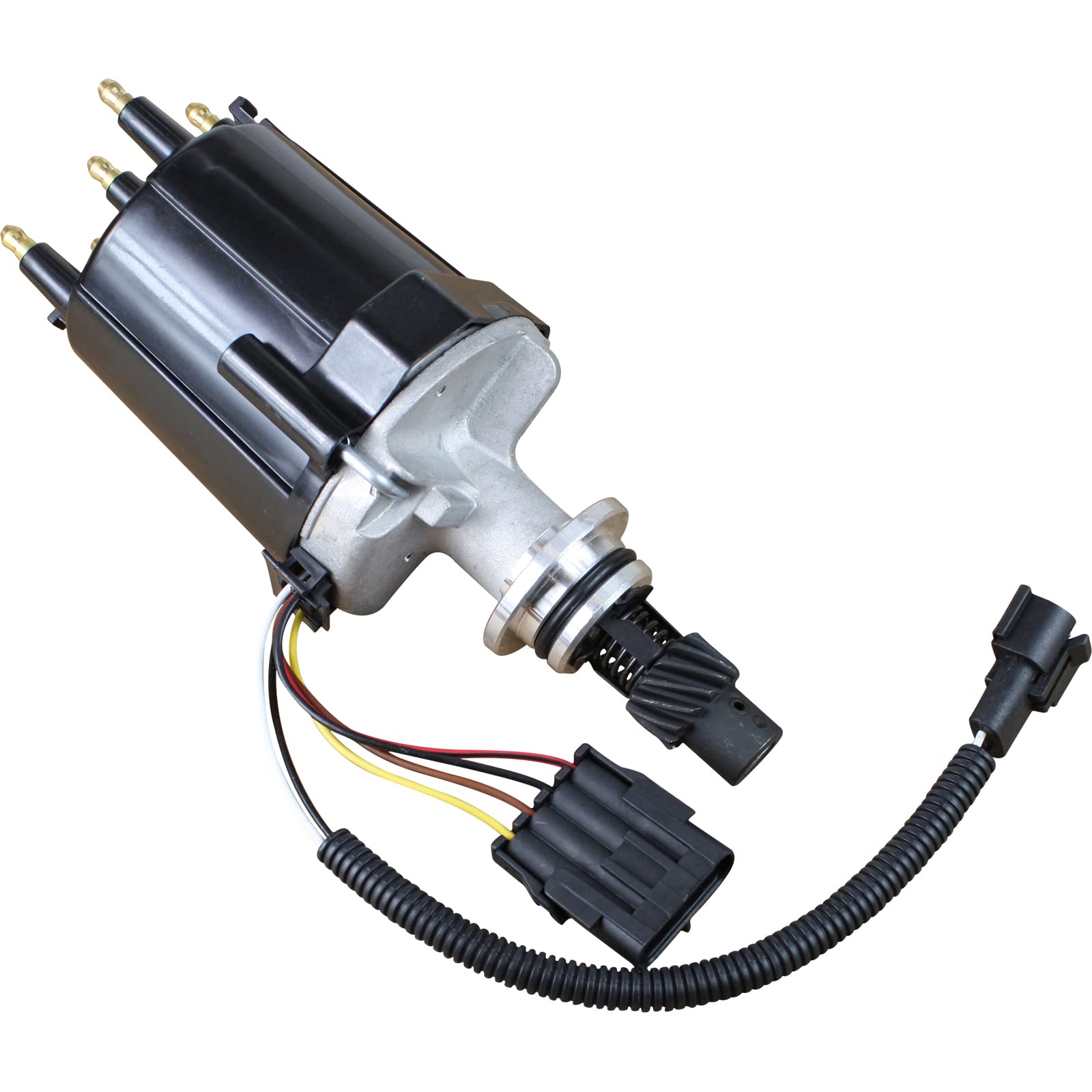 AIP Electronics Premium Electronic Ignition E Distributor - Compatible with USPS LLV, Chevrolet Chevy, Buick, Oldsmobile & GMC 2.5L L4 (1982-1991) - Replaces 1103625 & OEM Fit D3513 - Perfect for Engine Repair & Fleet Maintenance