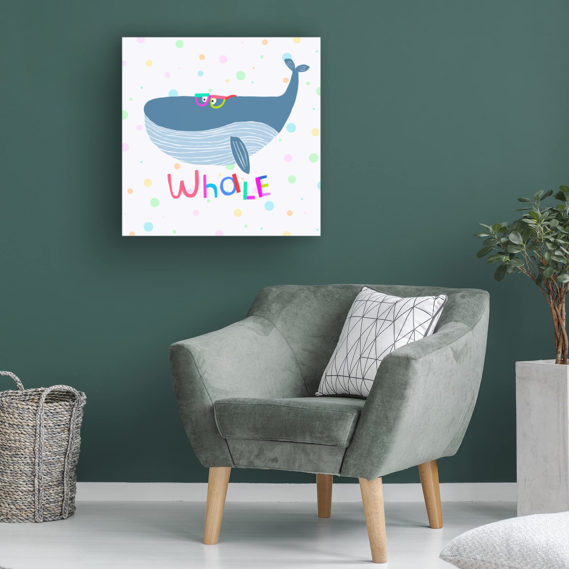 Trademark Fine Art 'Animal Spots III' by Carla Daly - Stunning Canvas Wall Art for Living Room, Bedroom & Office Decor