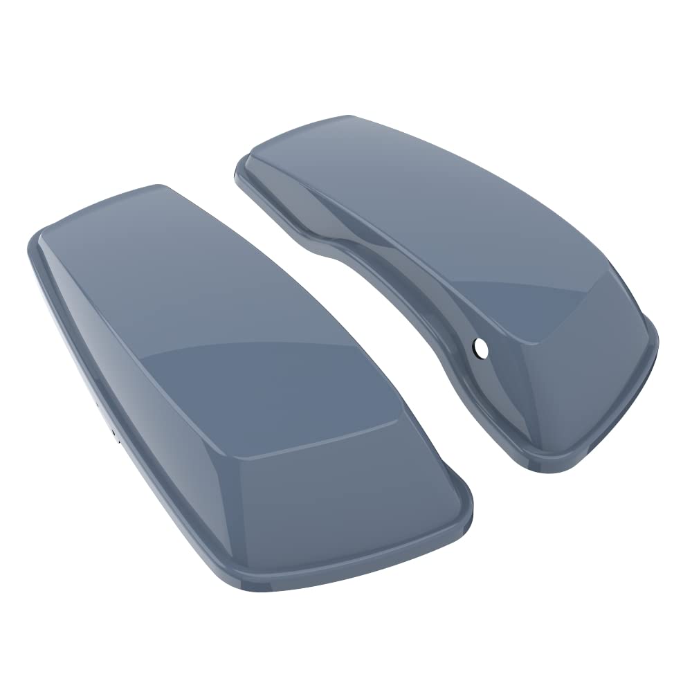 Advanblack Motorcycle Saddlebag Lids for Harley-Davidson Touring, Road Glide, Street Glide Special & Road King (2014-2023) - Durable Replacement Hard Bag Covers for Long Rides & Road Trips