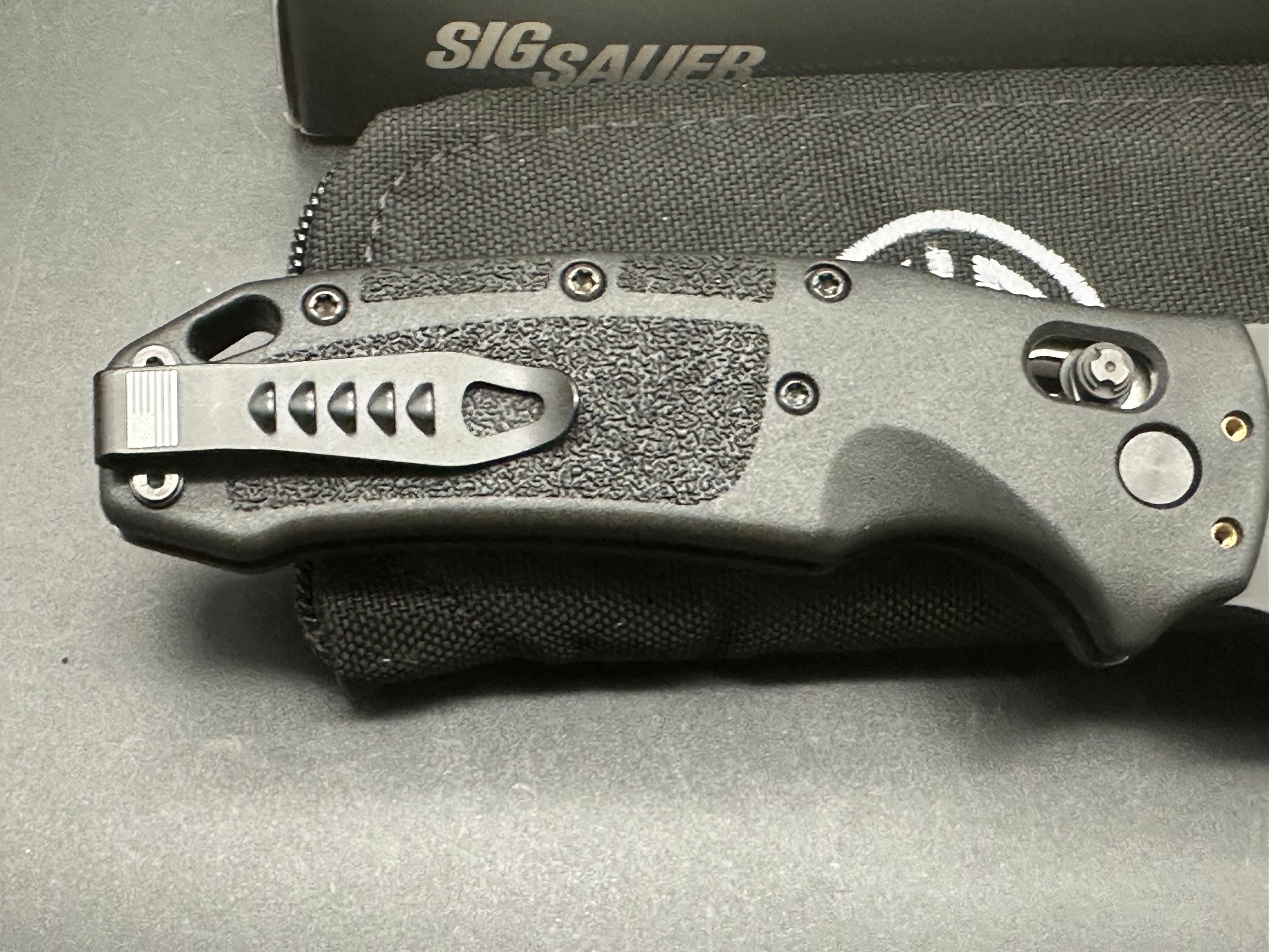 Hogue Sig Sauer K320 Knife - High-Quality Tactical Folding Knife for Outdoor, Hunting & EDC Use