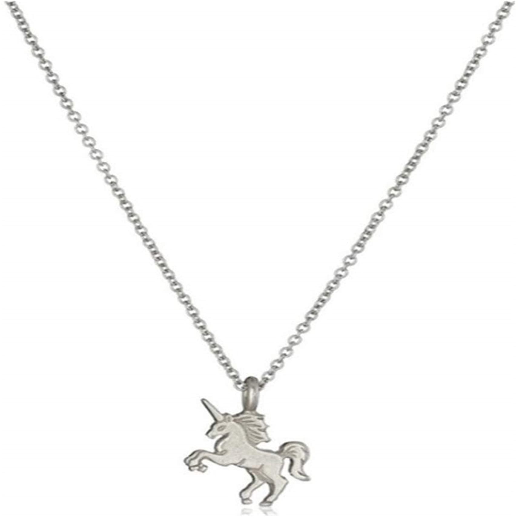Littlepa Unicorn Necklace for Women - Dainty Clavicle Chain Pendant with Message Card, Perfect Birthday Gift for Girls & Women | Elegant Jewelry for Parties, Date Nights & Special Occasions