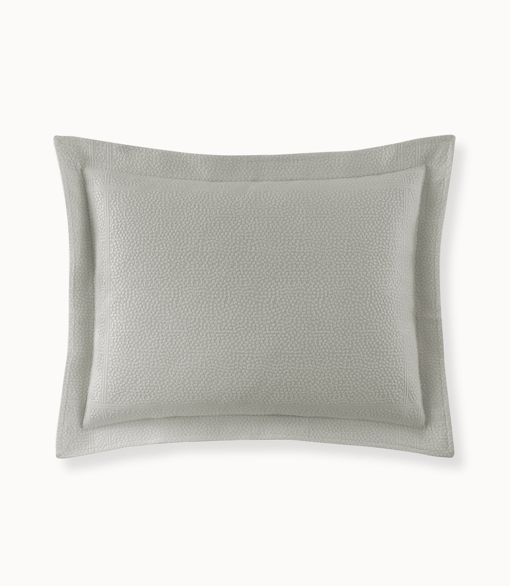Luxury Montauk Matelassé Sham - Premium Quilted Pillow Cover for Bedroom Decor - Elegant Home Textile for Master Bedroom, Guest Room & Hotel Styling