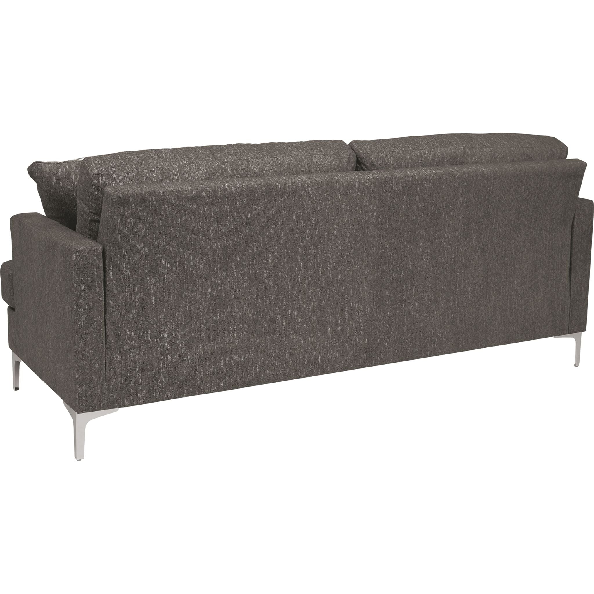 Arcola Sofa Java - Modern Comfortable Fabric Sofa for Living Room, Lounge & Home Decor | Perfect for Small Spaces, Apartments & Cozy Gatherings