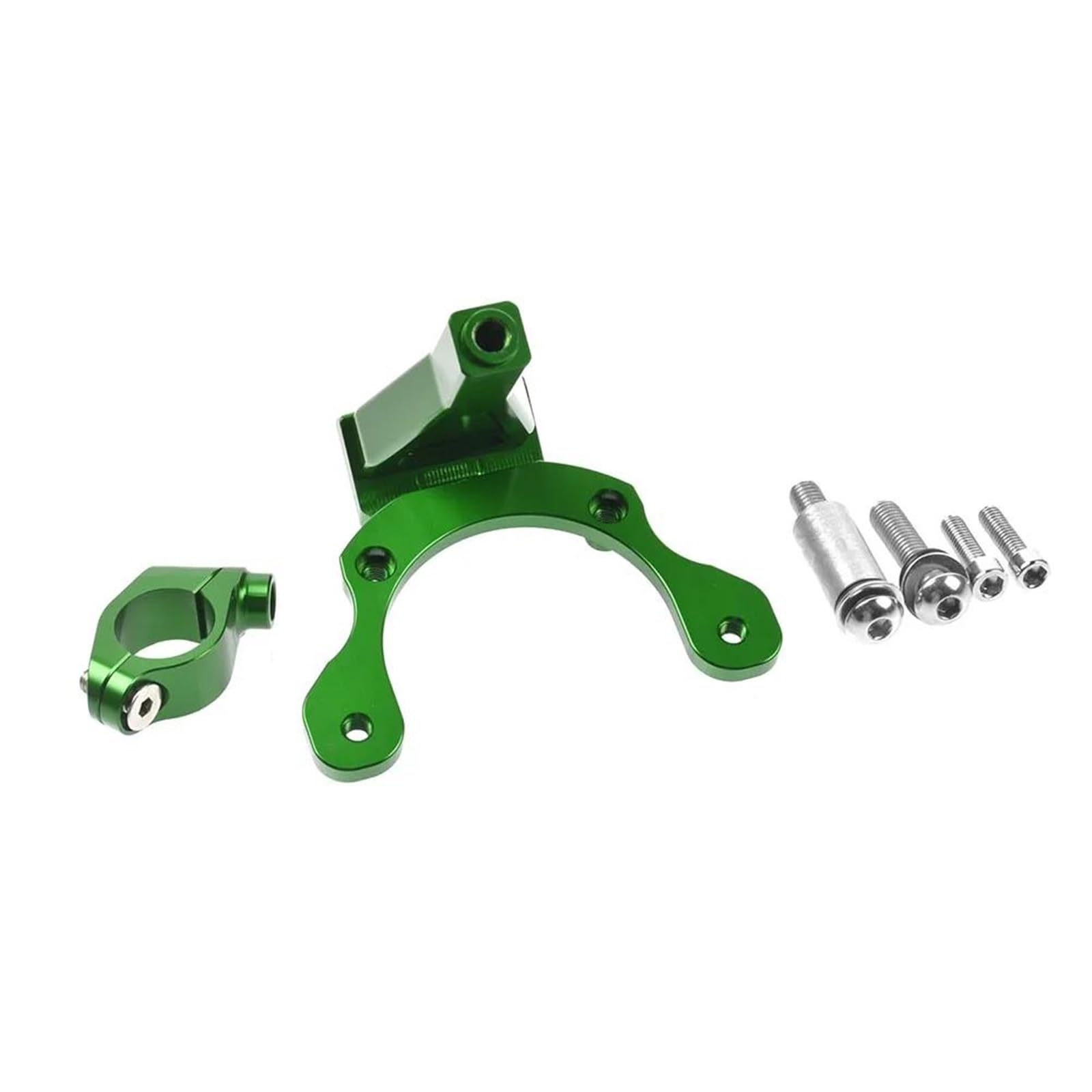 Carbon Fiber Motorcycle Steering Damper Stabilizer for Kawasaki Z900 (2017-2023) - Gold Mount Bracket Support Kit | Improves Handling & Reduces Vibration for Street & Track Riding