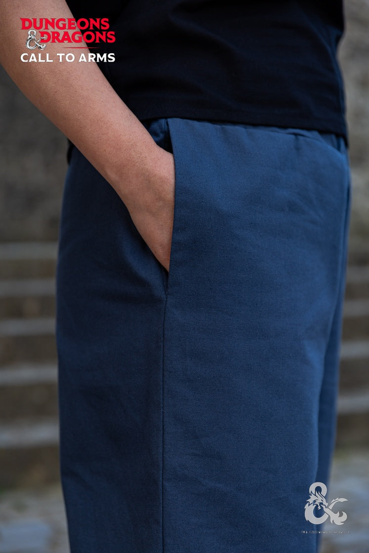 Dungeons & Dragons Rogue Pants - Woad Blue Fantasy RPG Costume for Cosplay & LARP Adventures