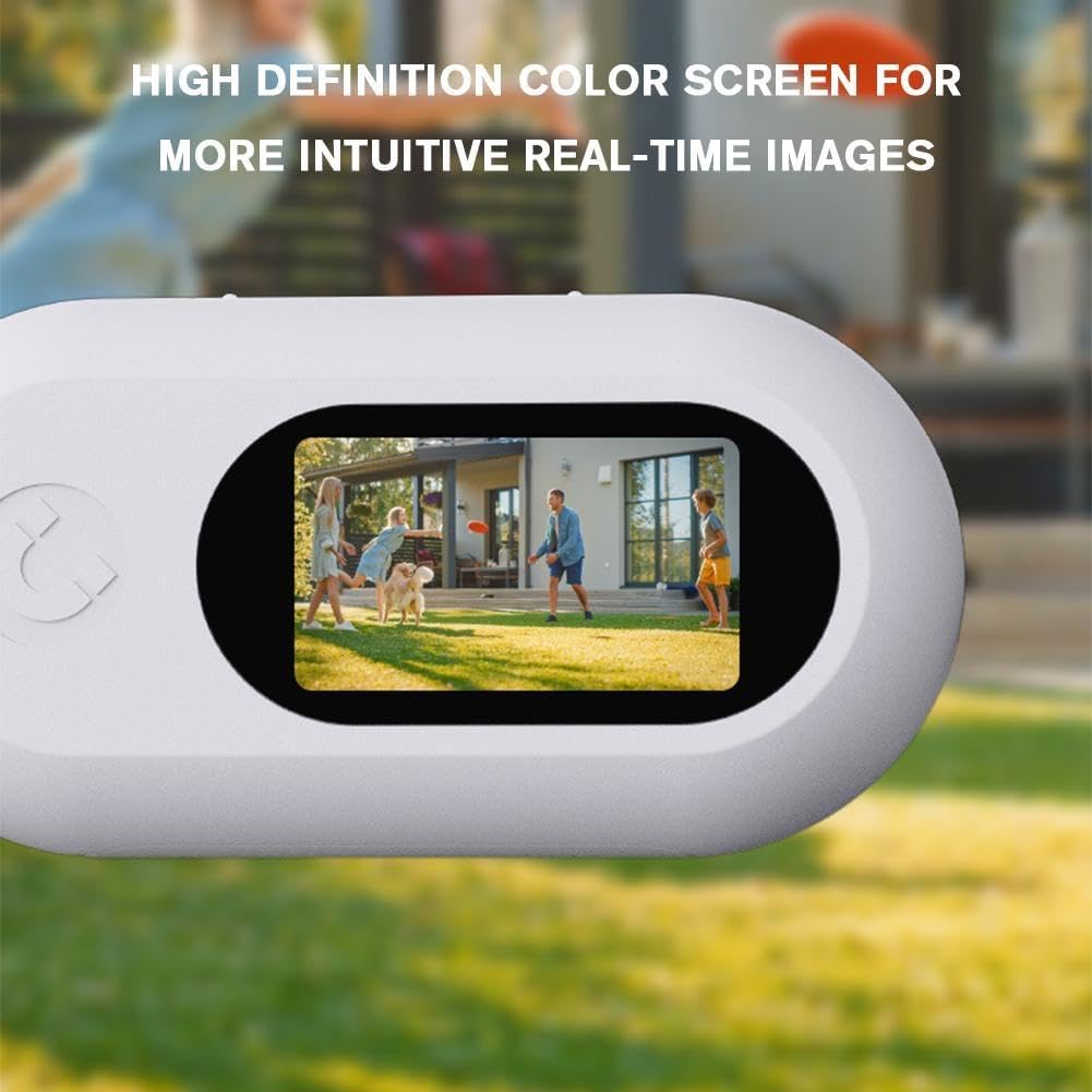 HD 1080P Dog Collar Camera - Mini Pet Body Camera with Action Video for Dogs & Cats | Perfect for Pet Monitoring, Training & Outdoor Adventures