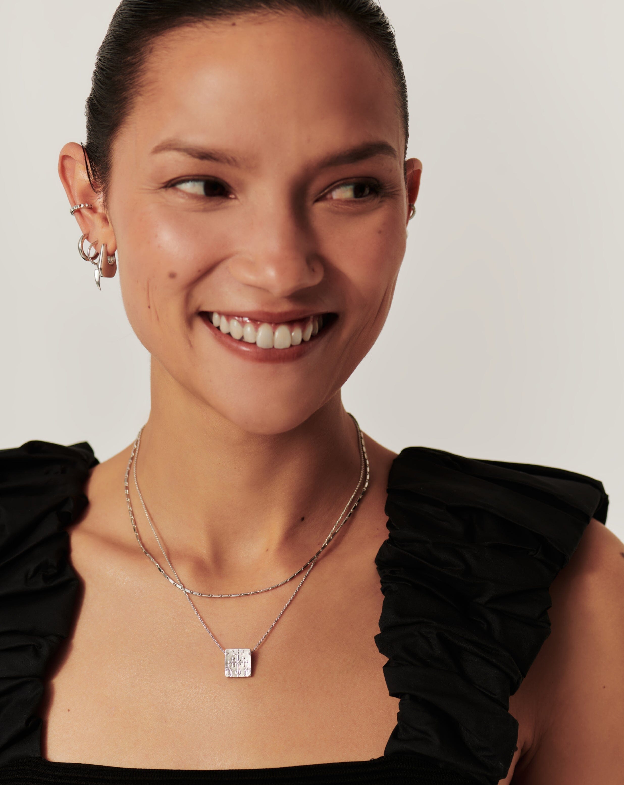 Lucy Williams Byzantine Coin Pendant Necklace - Sterling Silver Jewelry for Women | Vintage Inspired Necklace for Everyday Wear, Gift Giving & Special Occasions